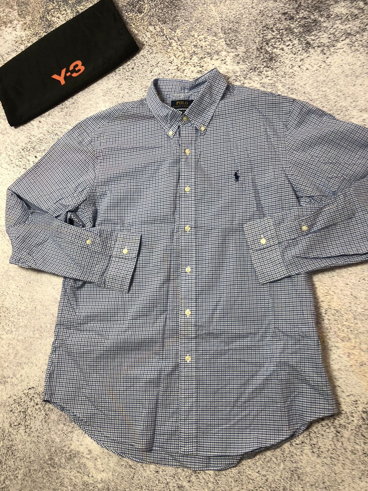 Polo Ralph Lauren Polo Ralph lauren USA shirt y2k drill men’s size axle Size US XL / EU 56 / 4 - 2 Thumbnail