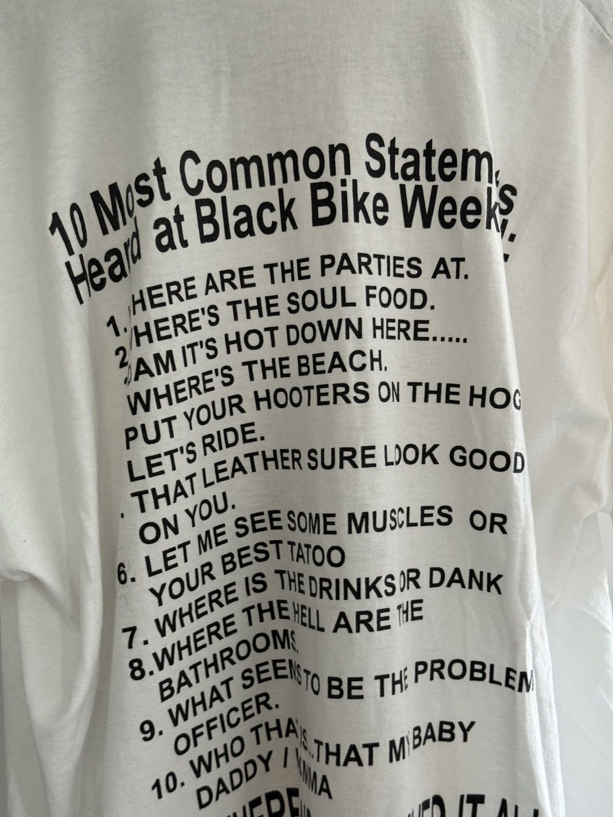 Harley Davidson *RARE* 90s VINTAGE HARLEY DAVIDSON ATLANTIC BEACH BLACK WEEK Size US XXL / EU 58 / 5 - 5 Thumbnail