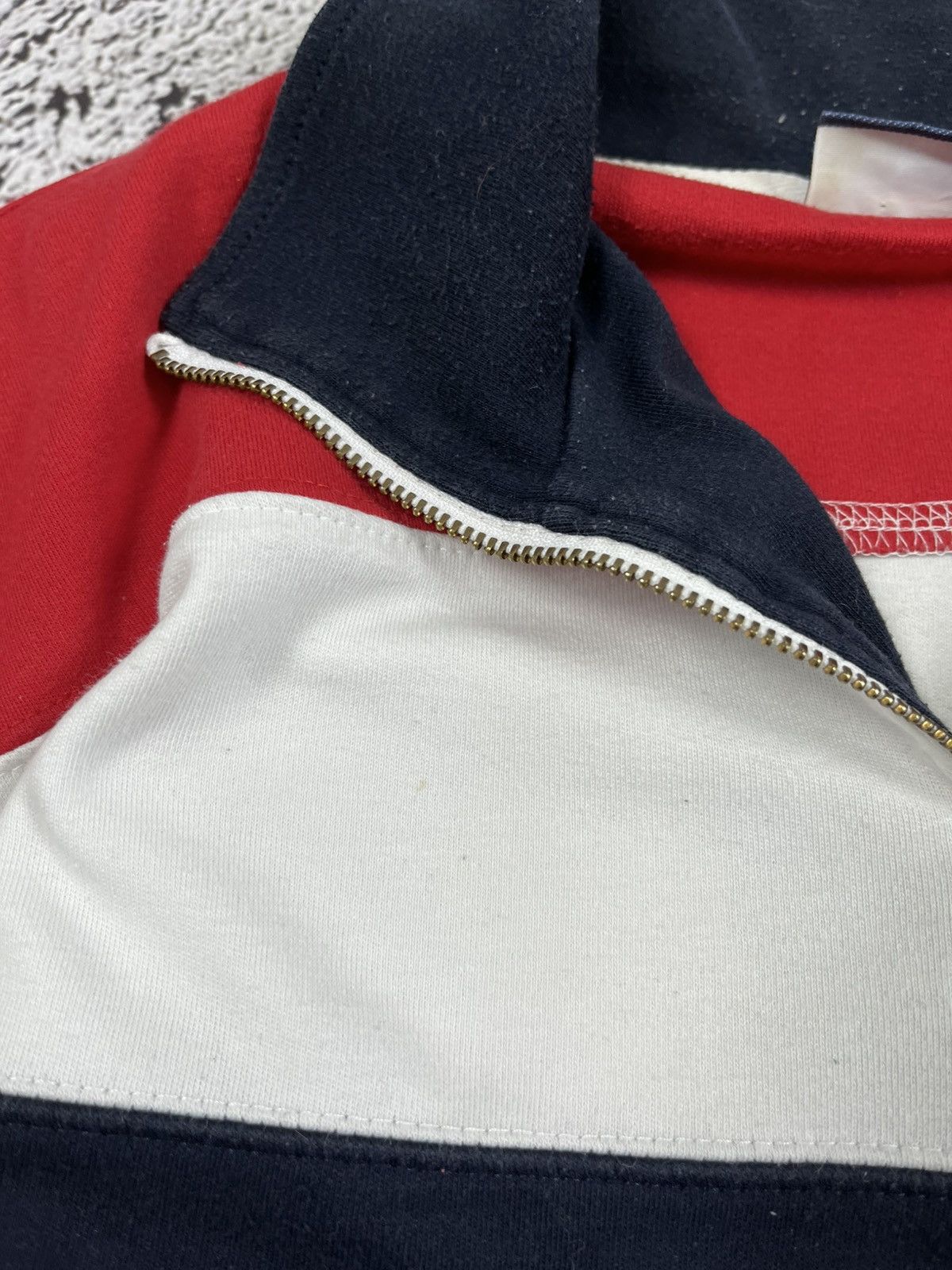 Vintage Vintage Y2K Quarter halflocked 1/4 rugby sweater streetwear Size US S / EU 44-46 / 1 - 8 Thumbnail