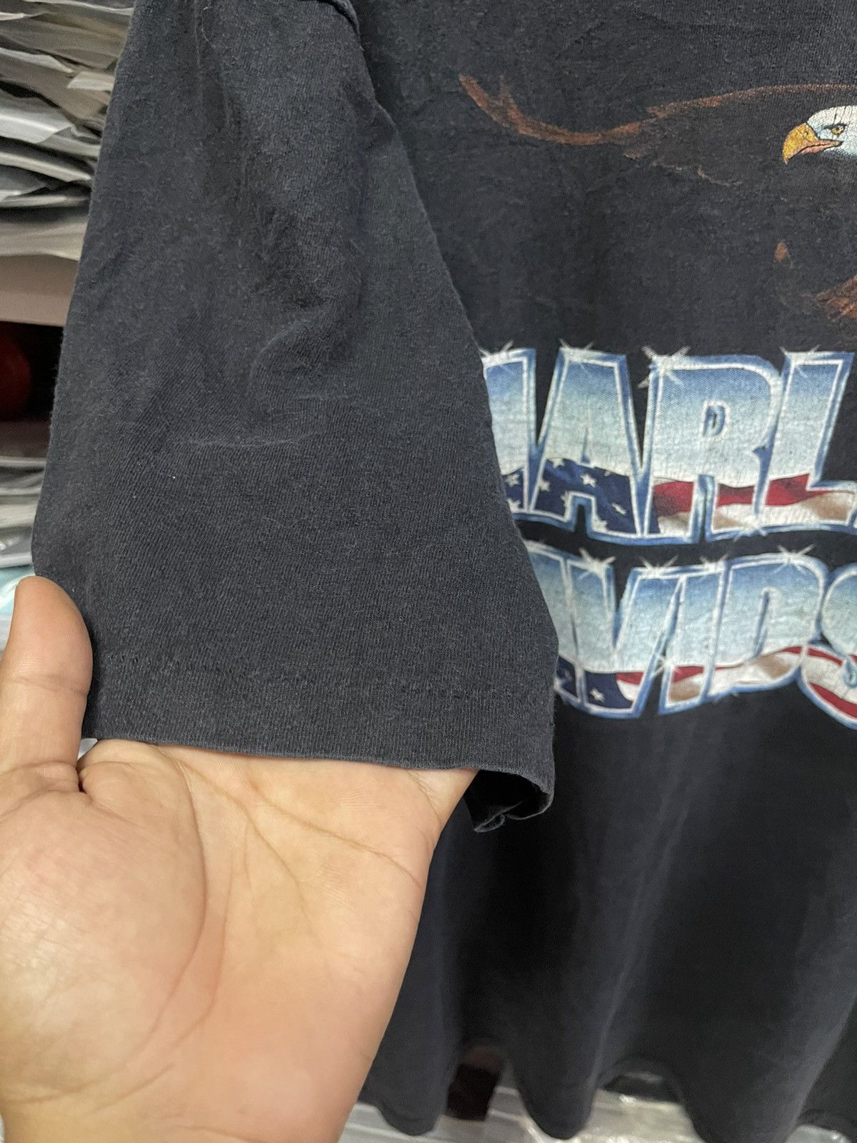 Harley Davidson Vintage 90s Harley-Davidson🔥🔥🔥 Size US XXL / EU 58 / 5 - 8 Thumbnail