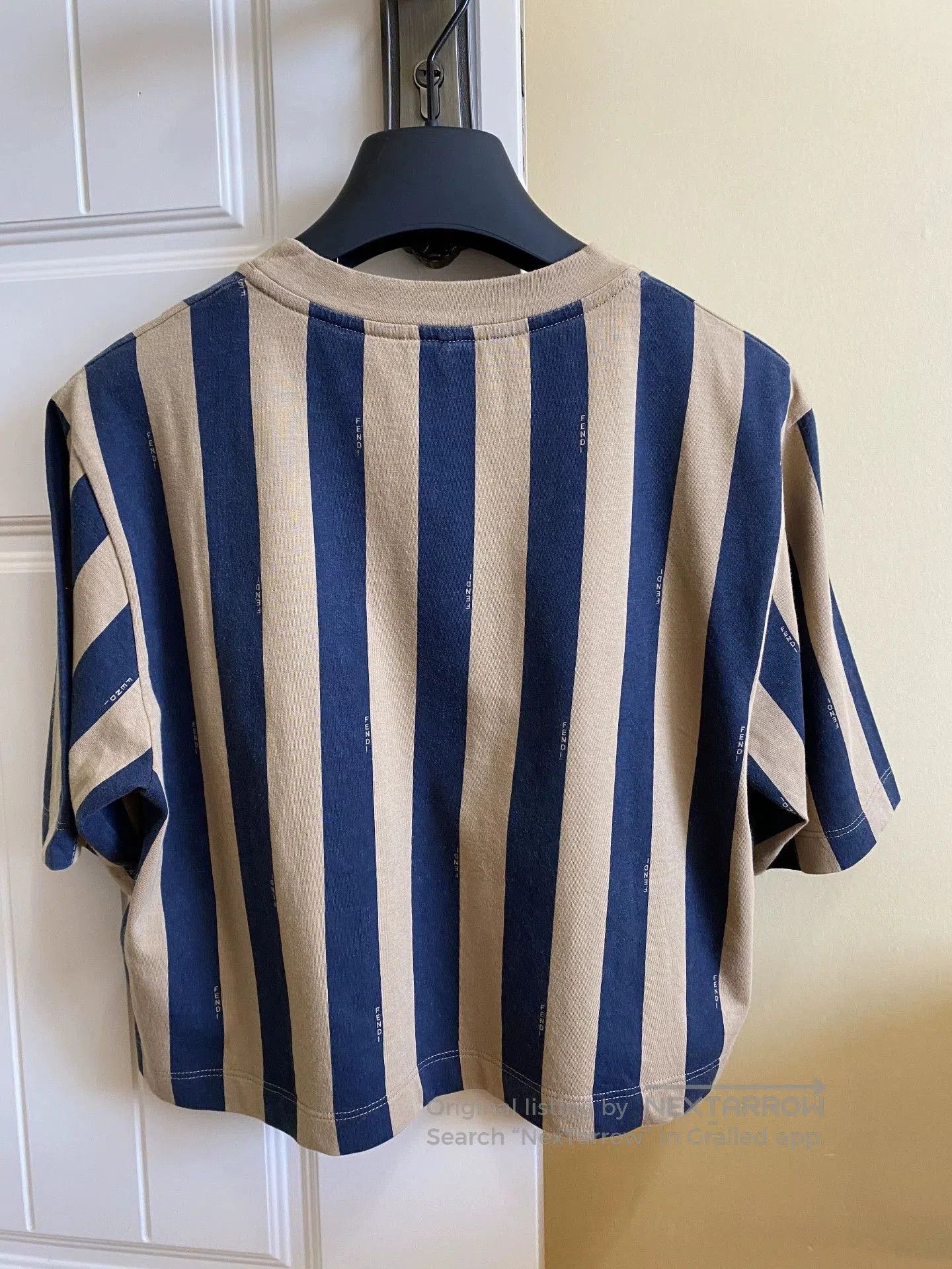 Fendi Fendi Colorblock Stripe Logo Short Sleeve T-shirt. Size US M / EU 48-50 / 2 - 2 Thumbnail