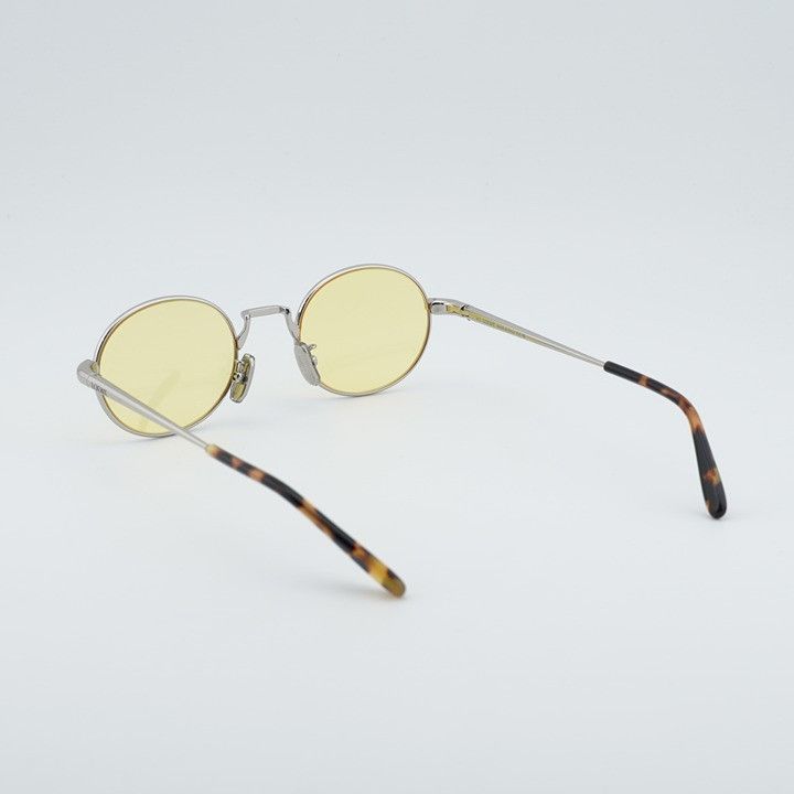 Loewe Loewe LW40151U 16J Sunglasses Silver Oval Frame Size ONE SIZE - 9 Thumbnail