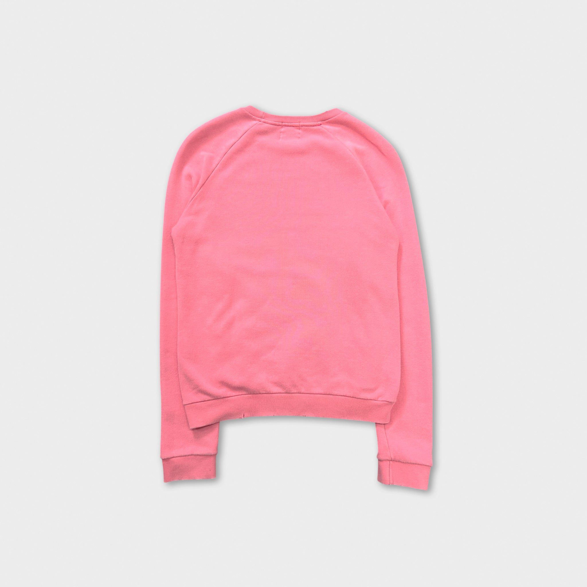 Helmut Lang Helmut Lang Raglan Bubblegum Pink Crewneck Sweater Size US S / EU 44-46 / 1 - 4 Thumbnail