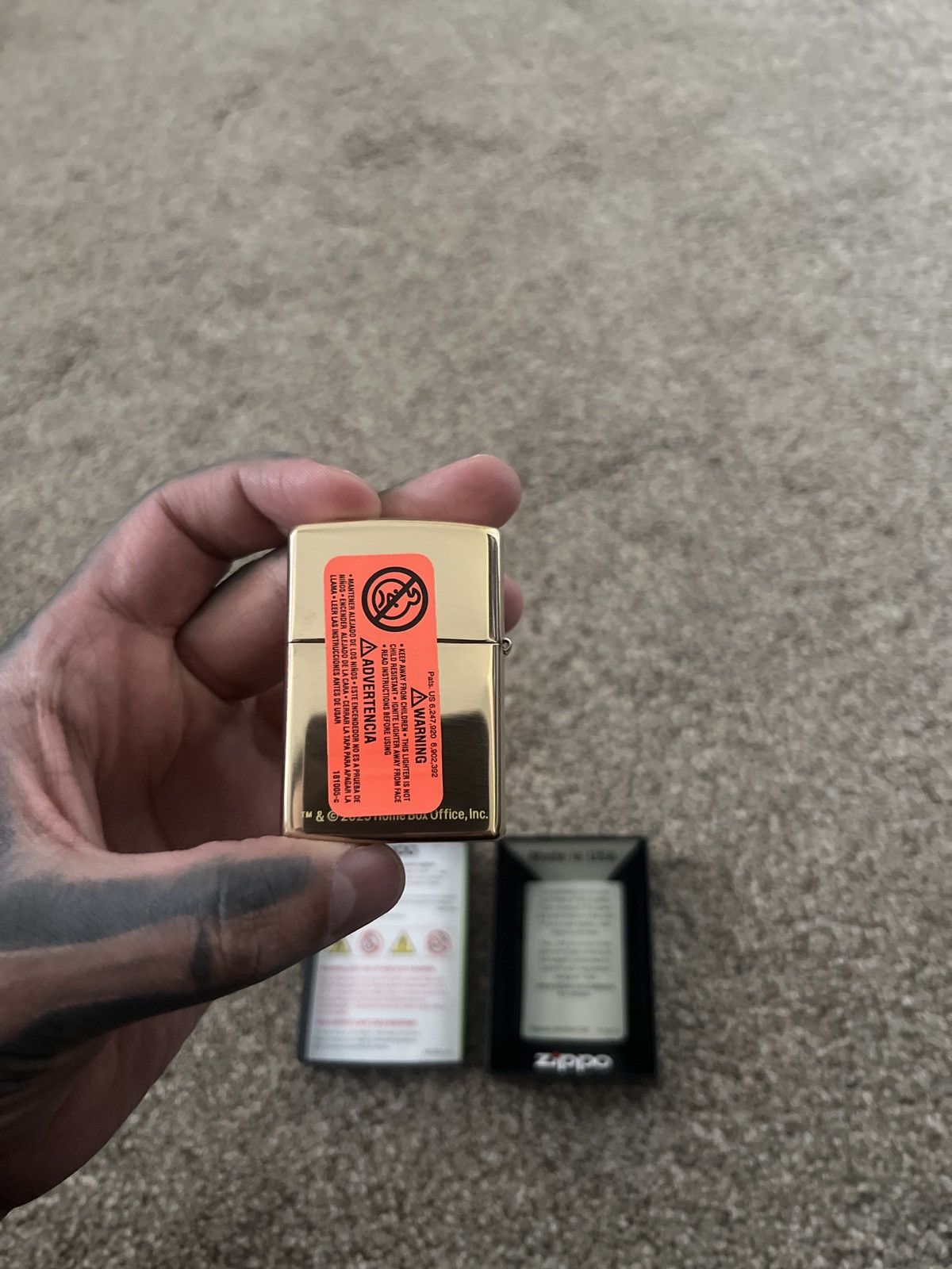 Kith Kith X Sopranos Zippo Lighter Size ONE SIZE - 3 Thumbnail