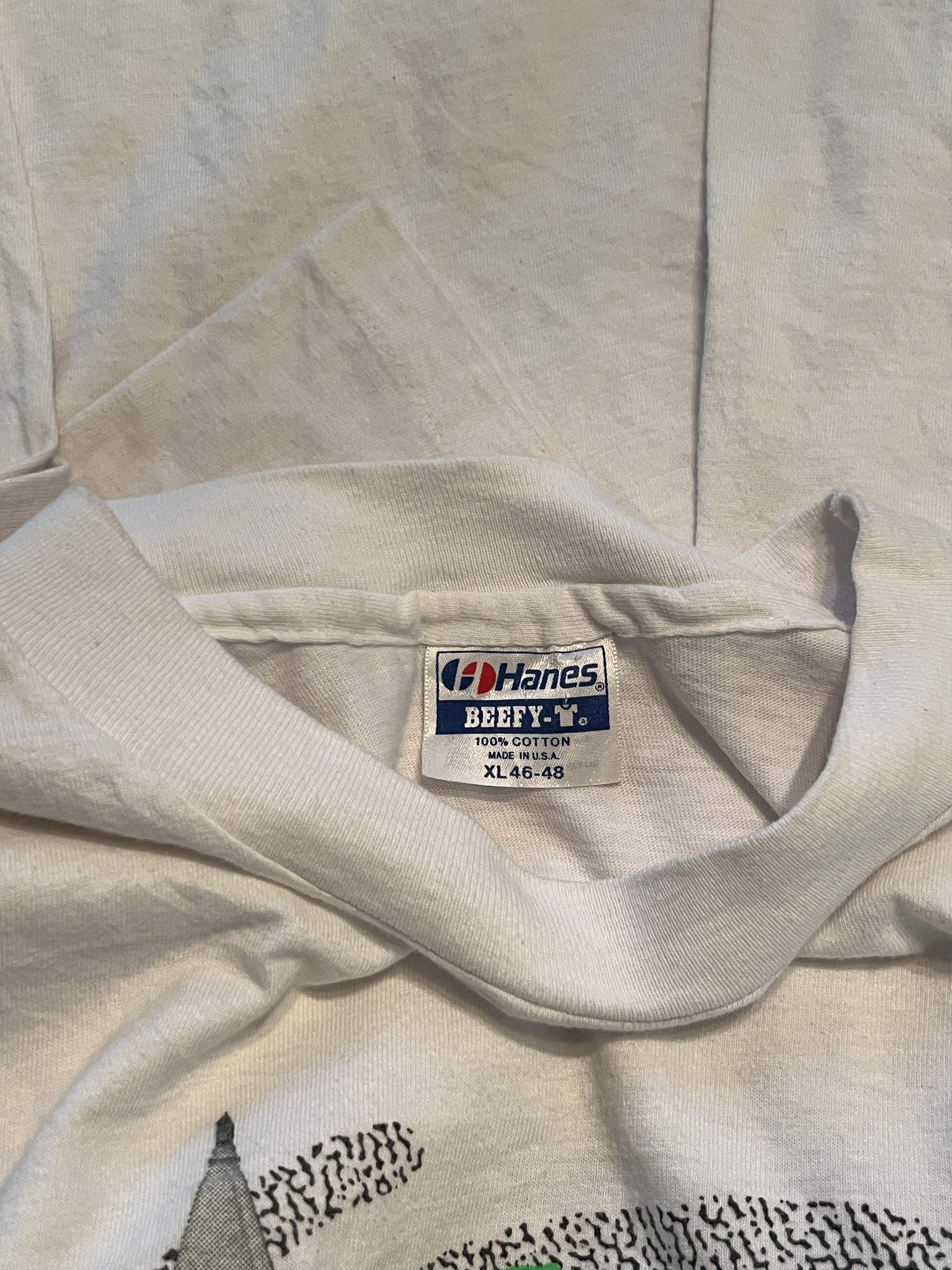 Vintage Vtg 1990 Paul McCartney BACKSTAGE CREW Tour Shirt XL Size US XL / EU 56 / 4 - 7 Thumbnail