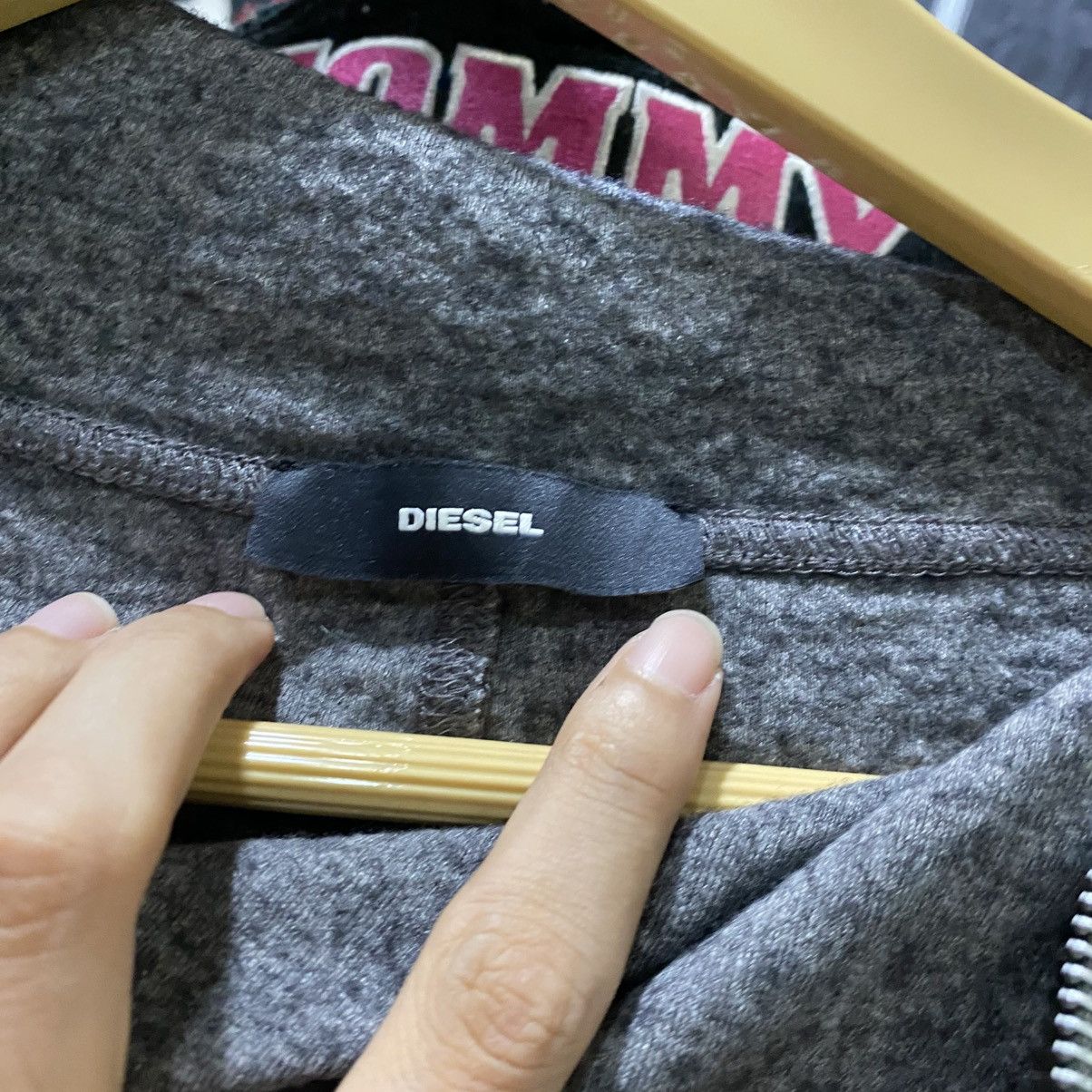 Diesel × Vintage Diesel Vintage Pile-Up Collar Zip Pocket LongSleeve Shirts Size US XS / EU 42 / 0 - 16 Thumbnail