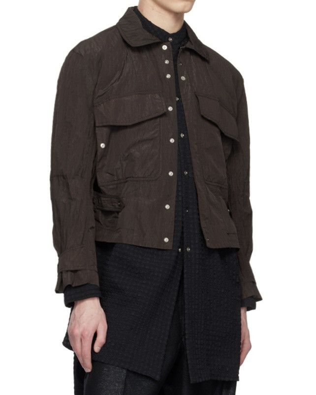 Omar Afridi SS23 Garment Dyed Nylon Cropped Jacket Size US M / EU 48-50 / 2 - 7 Thumbnail