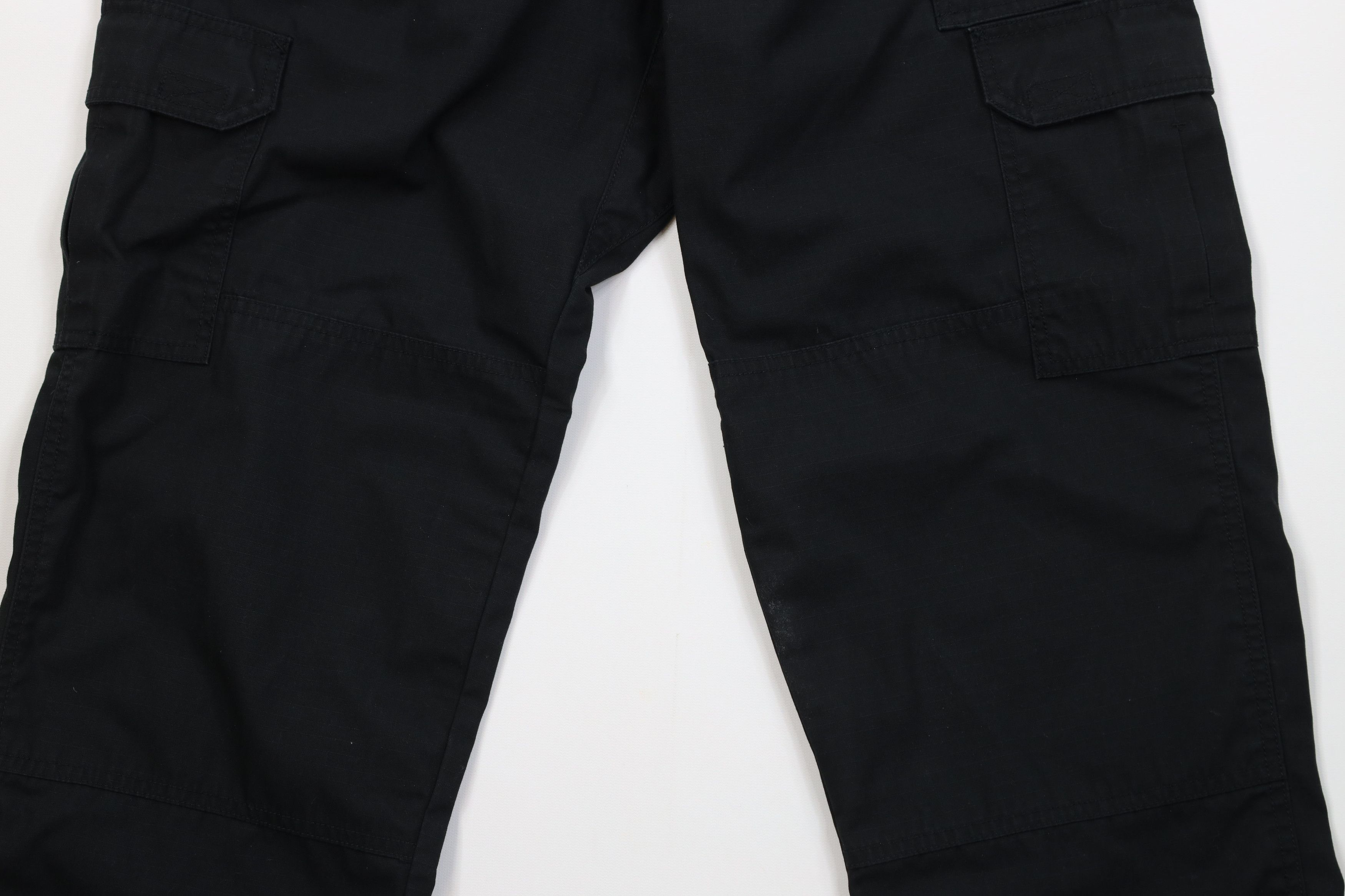 Vintage 5.11 Taclite Series Pro Double Knee Cargo Pants Black Size US 32 / EU 48 - 3 Thumbnail