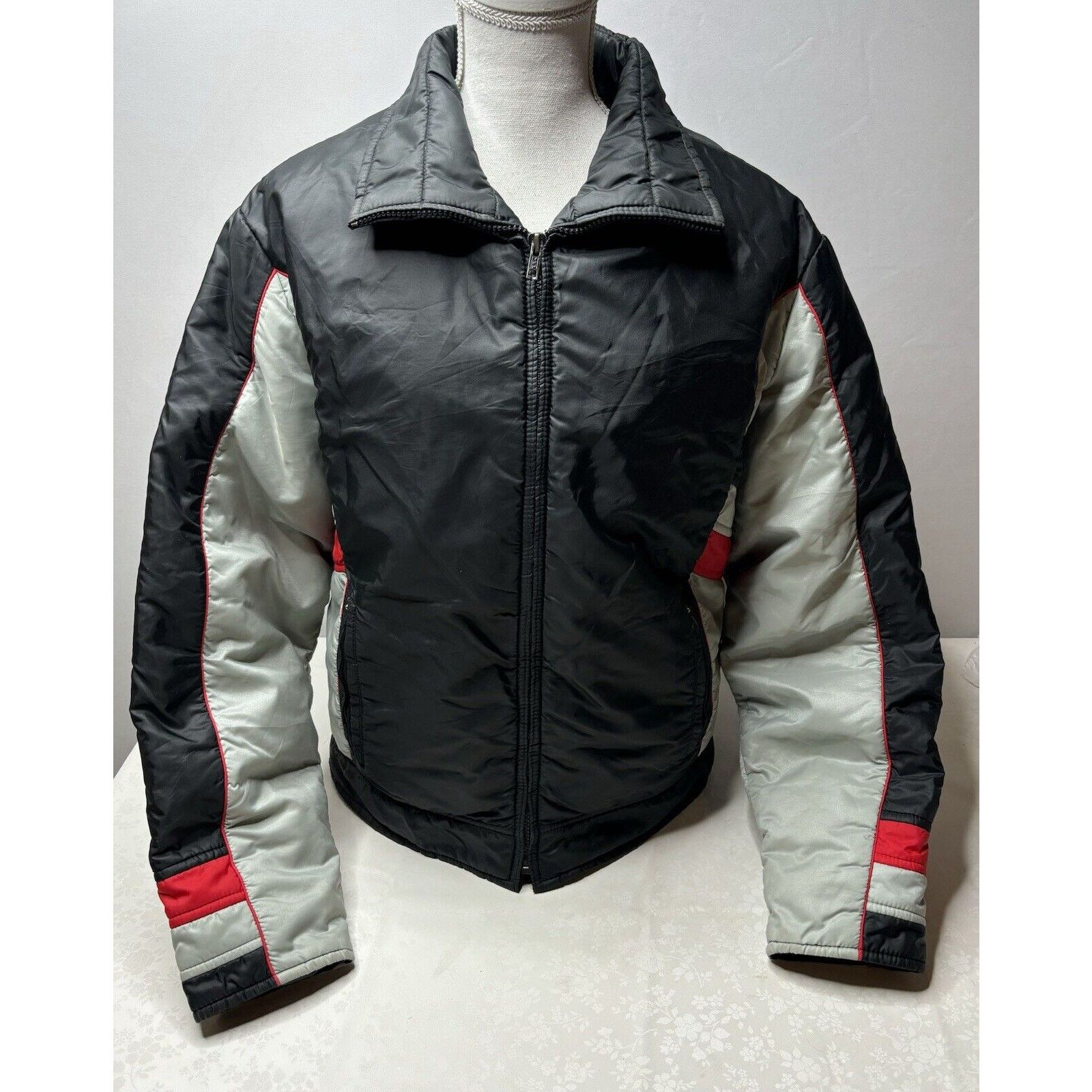 & Other Stories Vtg 80s 90s Woolrich Zip Jacket M Red Grey Size US M / EU 48-50 / 2 - 1 Thumbnail