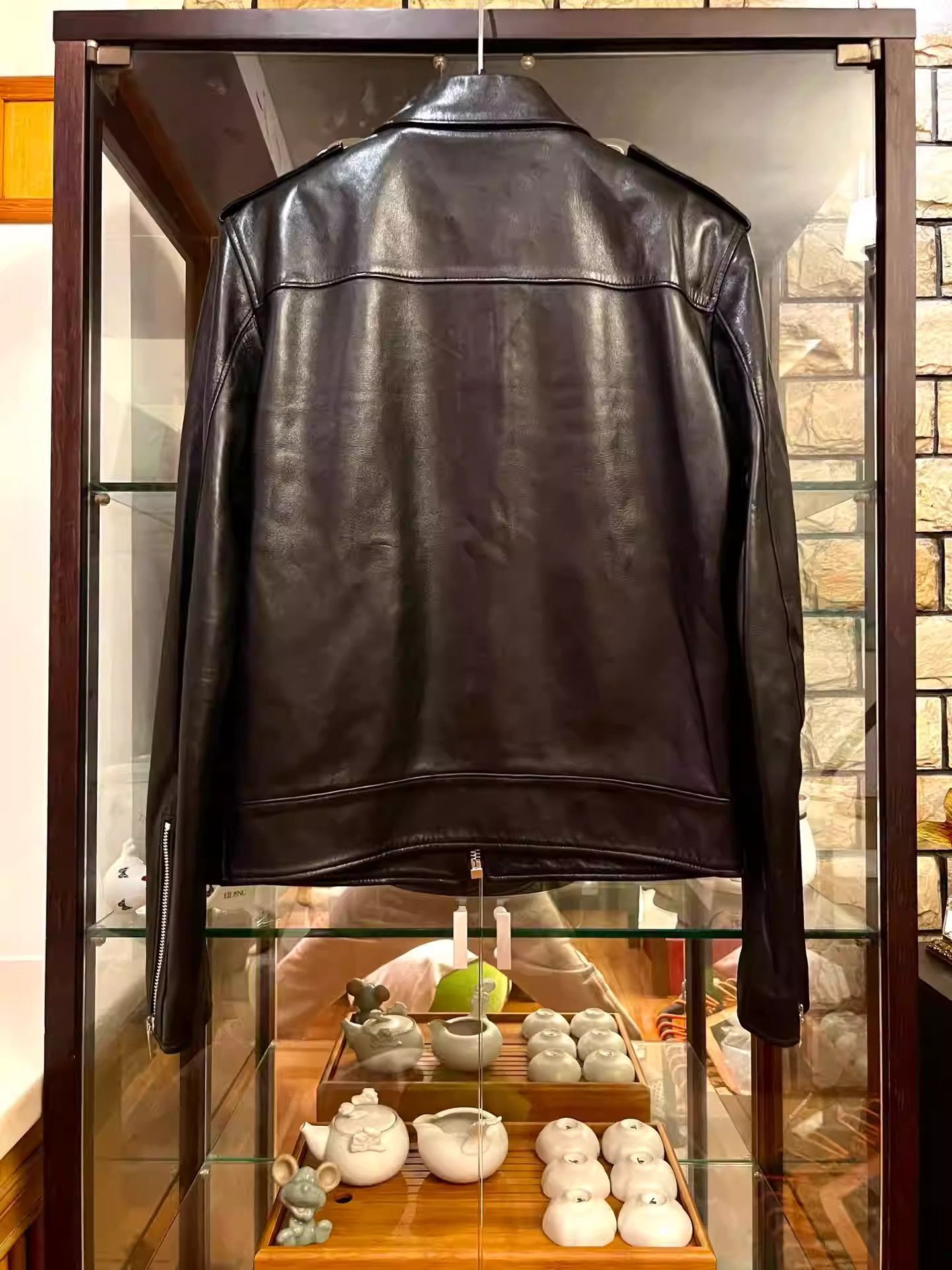Saint Laurent Paris saint laurent Military Four-Pocket Button Leather Jacket-25 Size US M / EU 48-50 / 2 - 2 Thumbnail