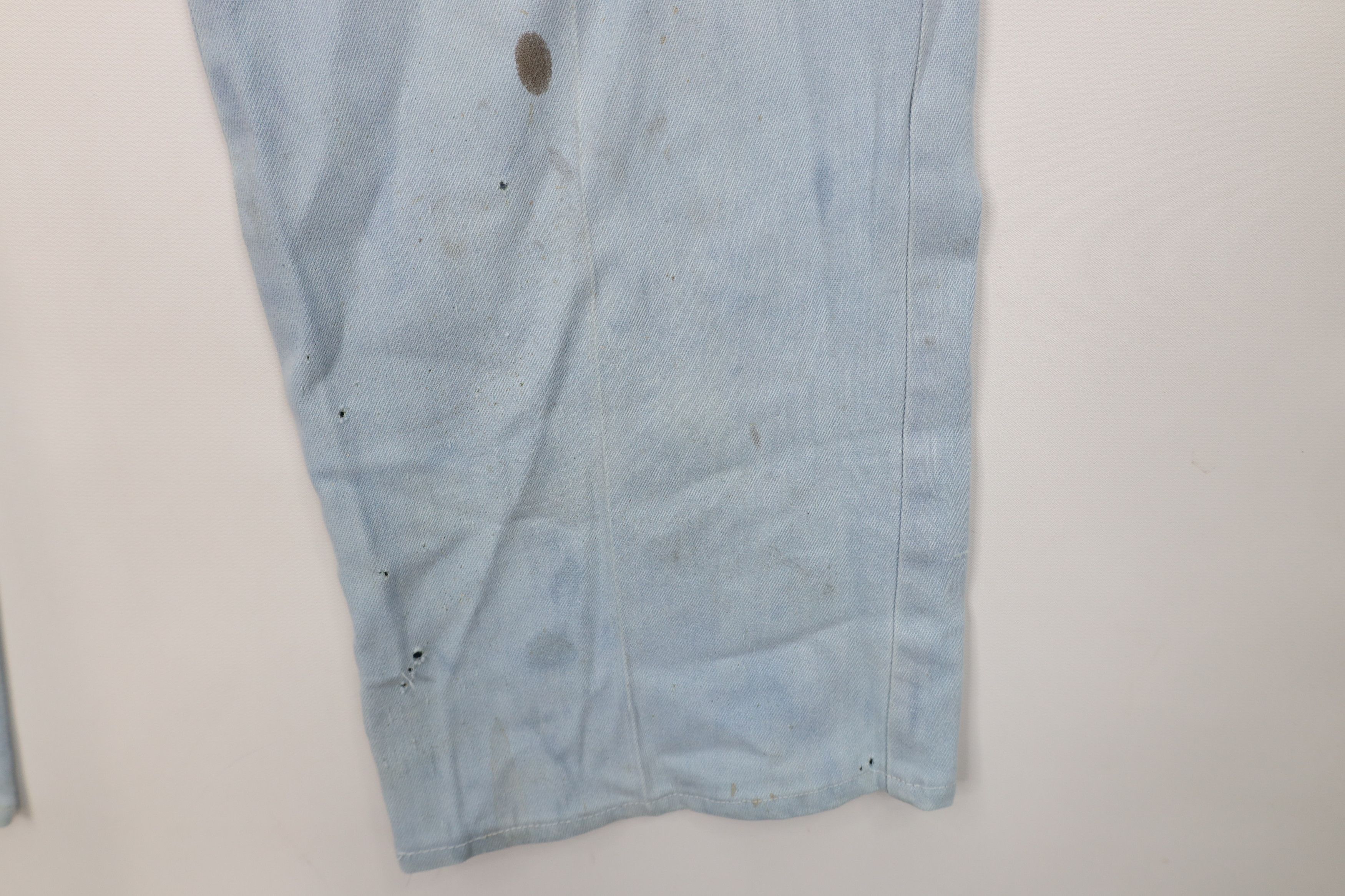 Lee Vintage 70s Lee Flared Wide Leg Denim Jeans Blue USA Size US 36 / EU 52 - 5 Thumbnail