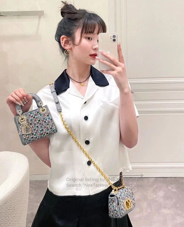 Dior white short sleeve button-up shirt. Size US M / EU 48-50 / 2 - 9 Thumbnail