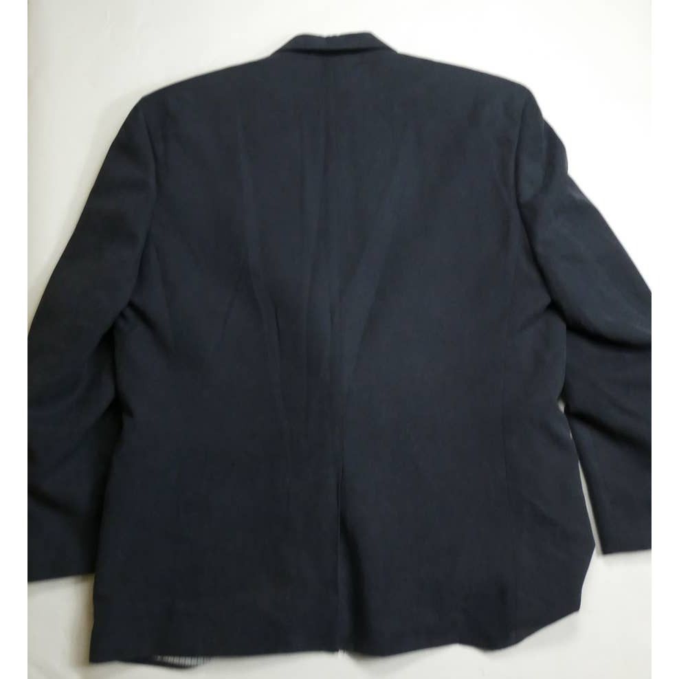 Lauren Ralph Lauren Lauren Ralph Lauren fine textured sport coat, 46R, navy, NEW Size 46R - 2 Thumbnail
