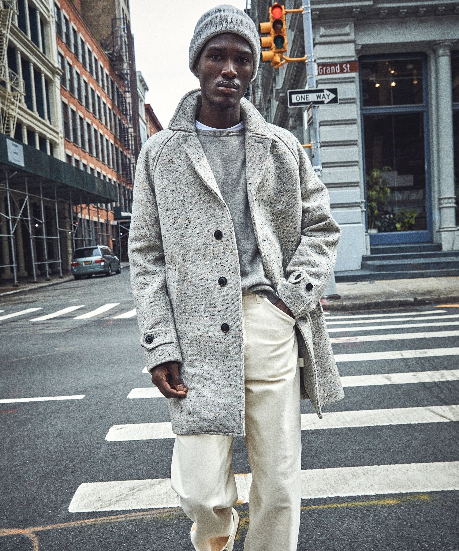Todd Snyder Todd Snyder Italian Donegal Wool Carcoat SMALL $1298 Size US S / EU 44-46 / 1 - 2 Thumbnail