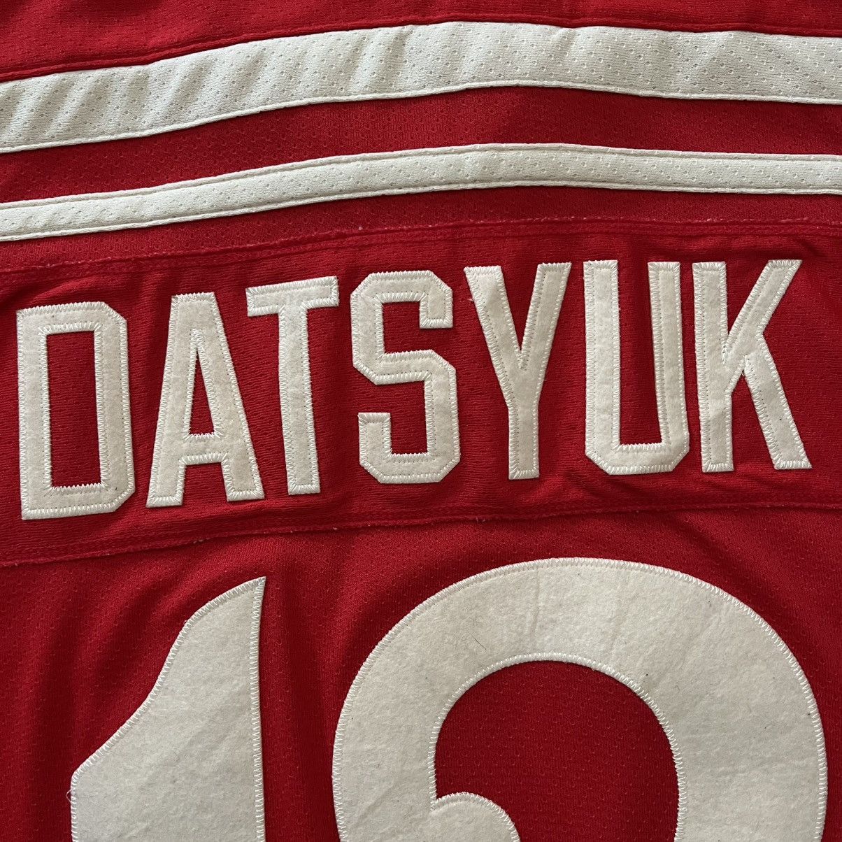 NHL × Reebok Reebok Detroit Redwings #13 Pavel Datsyuk Jersey ☄️ Size US L / EU 52-54 / 3 - 17 Thumbnail