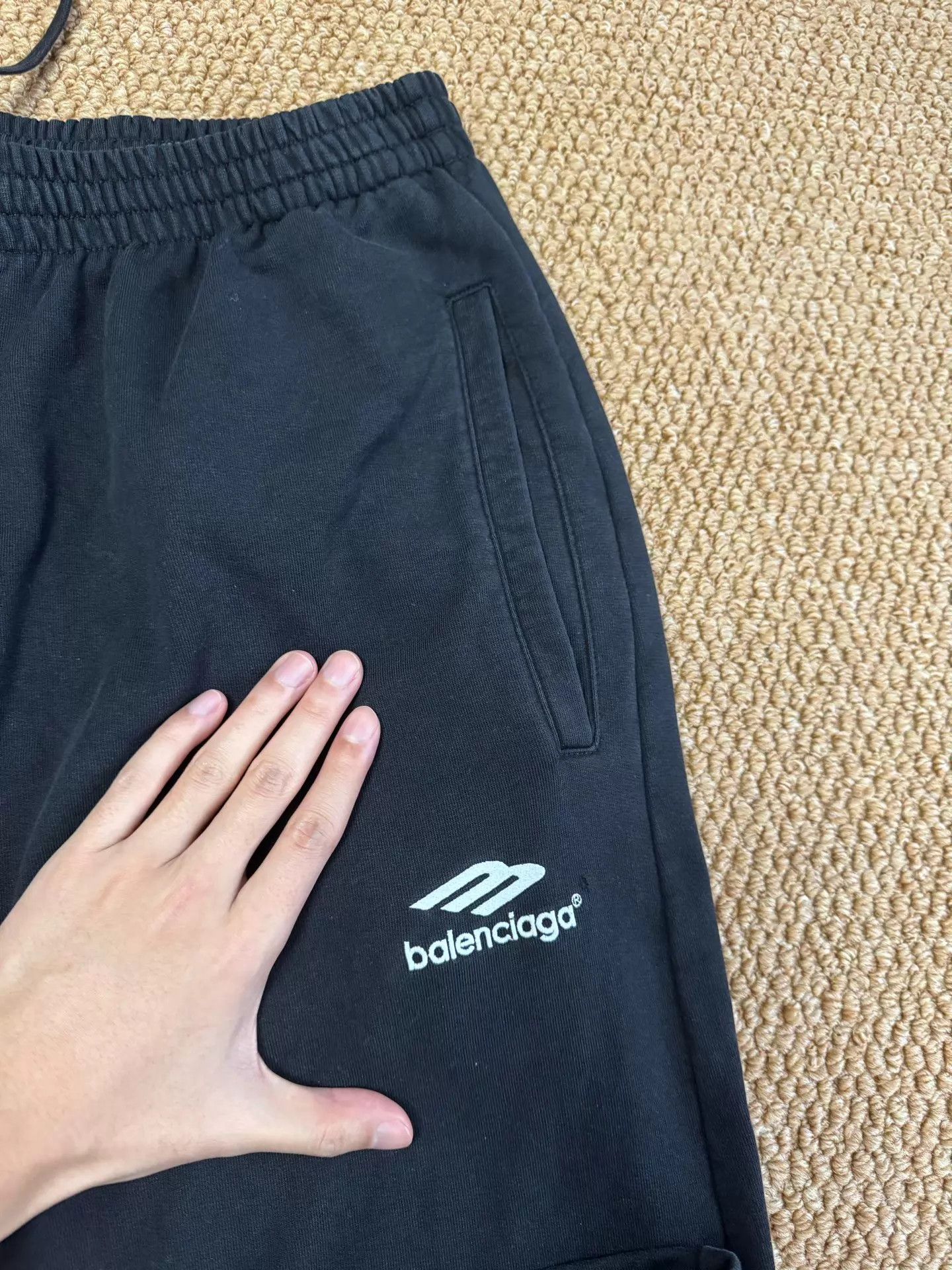 Balenciaga Balenciaga MUFC Embrd Log WideLeg Track Pants 98 New L Size US 34 / EU 50 - 4 Thumbnail