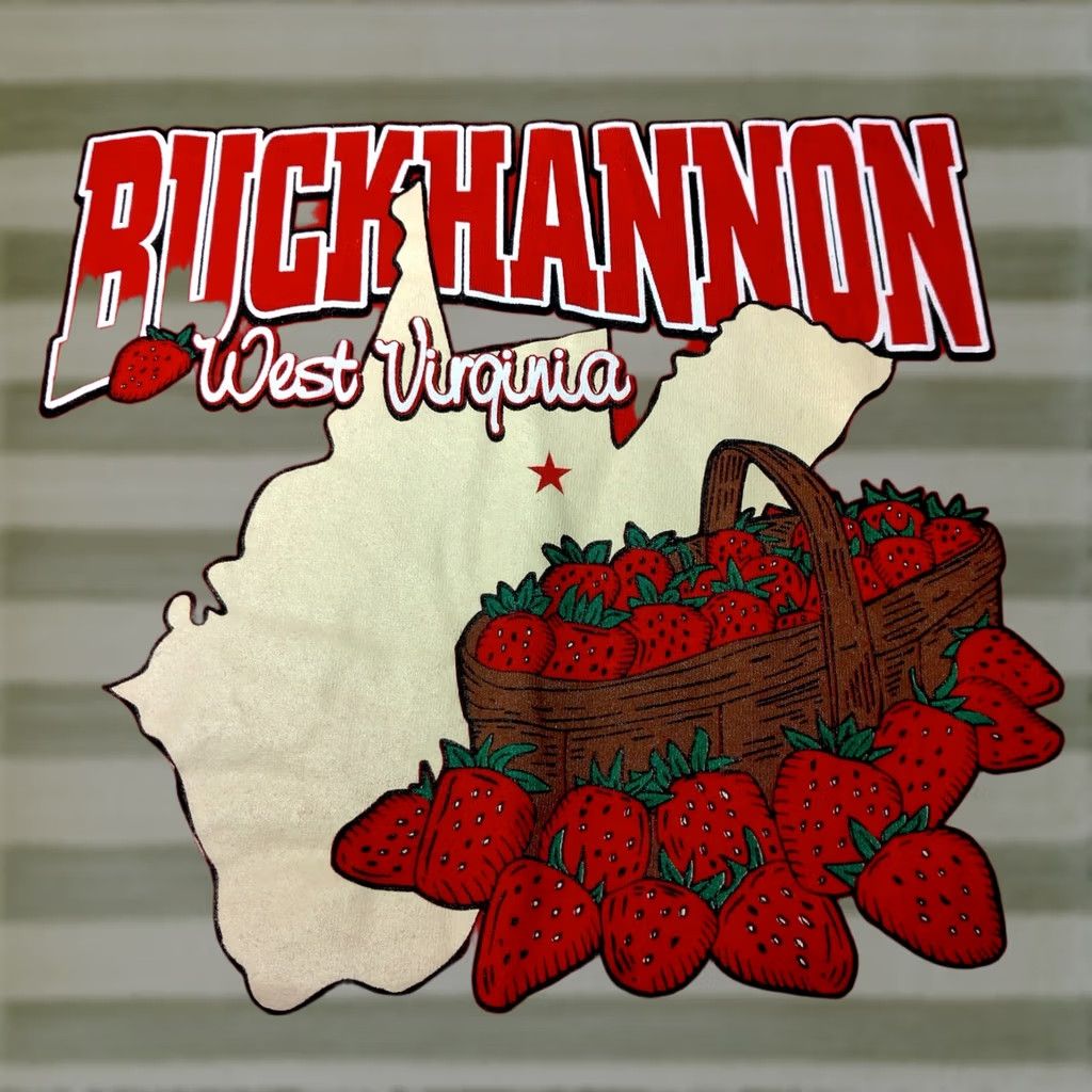 Vintage Buckhannon West Virginia Shirt Medium Red Strawberry Farm Fruit WV T-Shirt Man Crew Neck Short Sleeve 100% Cotton Regular Size Mxs? Size US M / EU 48-50 / 2 - 1 Thumbnail