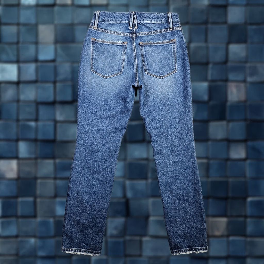 Good American Good American Jeans Women’s Classic Blue Cotton Denim 0/25 Pockets Casual Vintage No Size 25" / US 0 / IT 36 - 1 Thumbnail