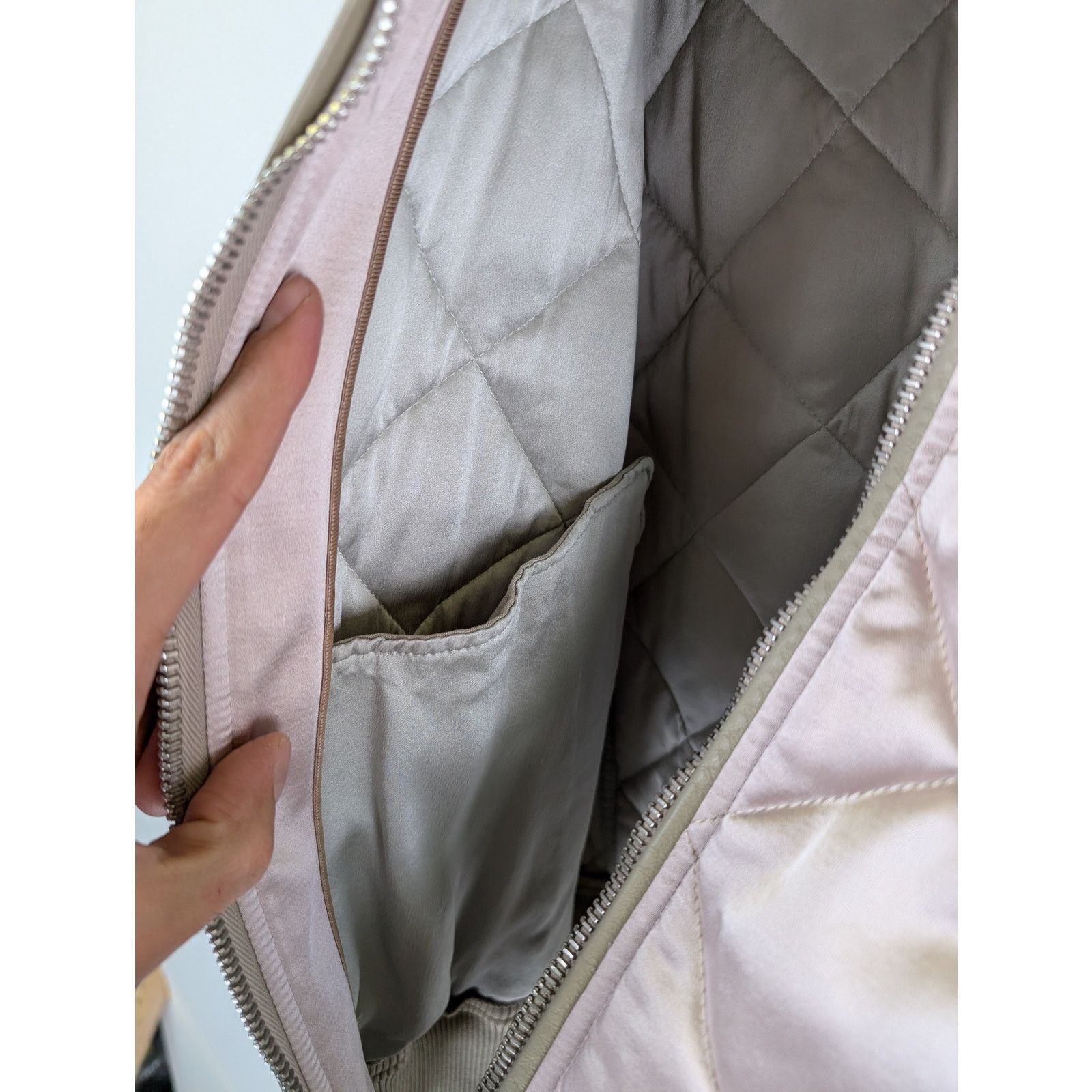 Tom Ford o1rshd1 Outerwear Blouson Bomber Jacket in Light Pink Size US M / EU 48-50 / 2 - 8 Thumbnail