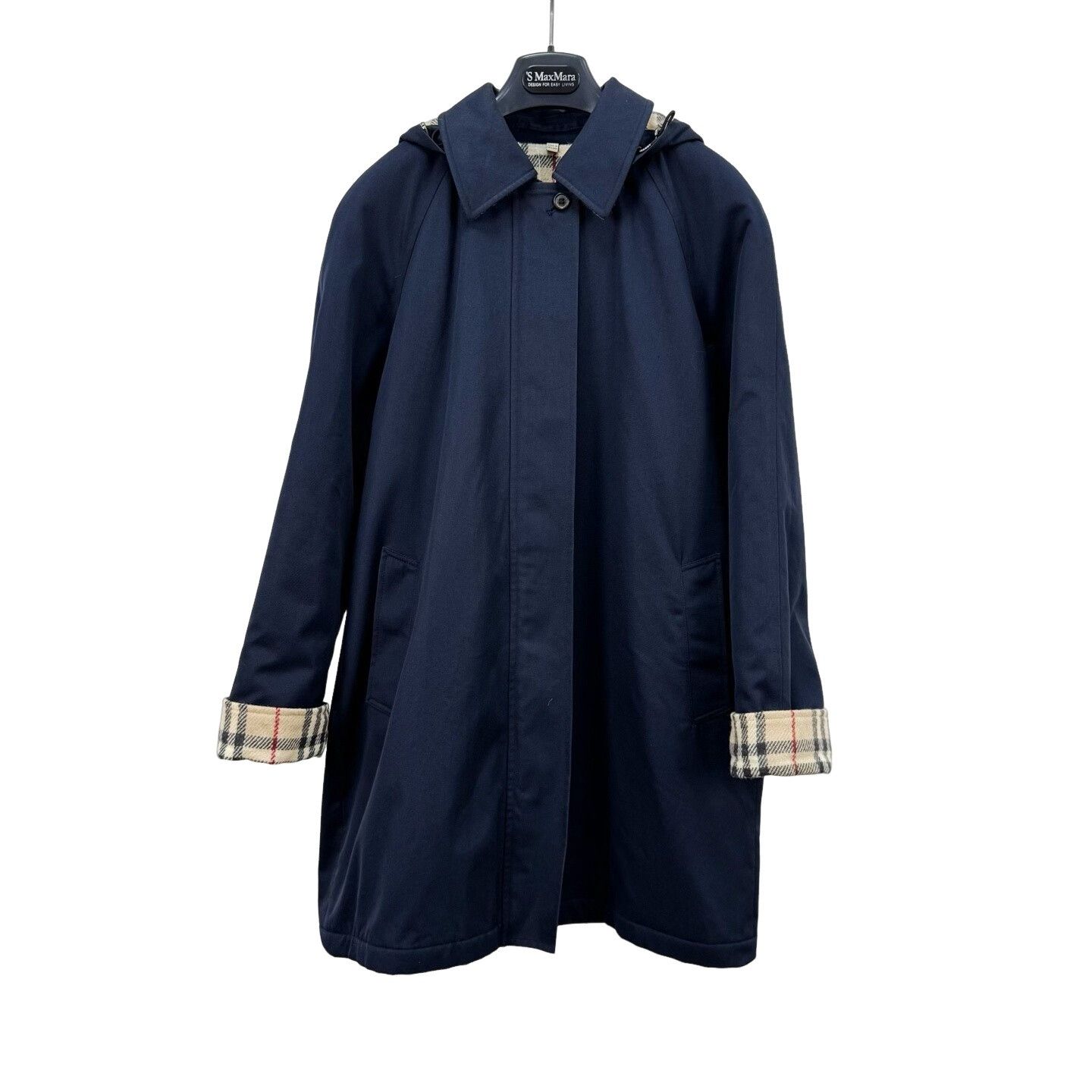 Burberry Burberry Check Lined Hooded Coat UK 6 Size XS / US 0-2 / IT 36-38 - 1 Thumbnail