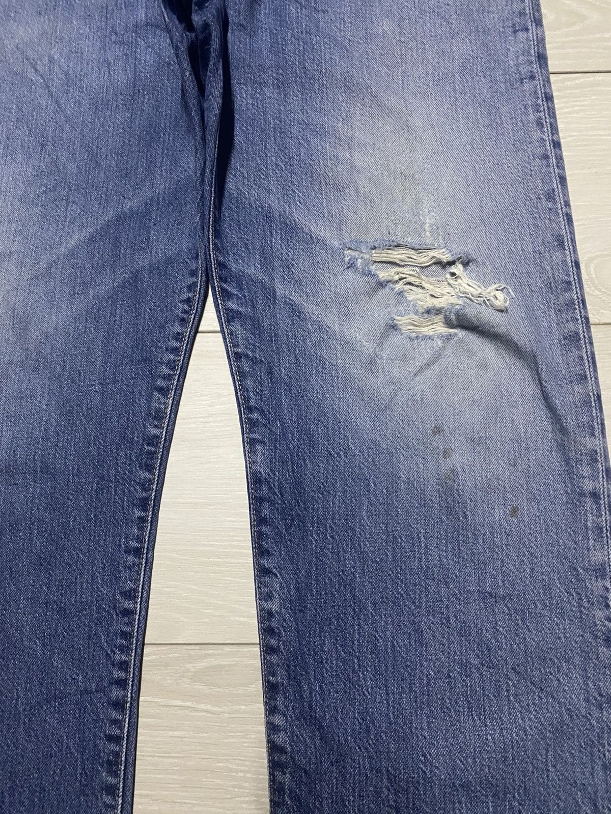Levi's Vintage Levis 502 Y2K blue Wash Tappered Leg Jeans Size US 36 / EU 52 - 8 Thumbnail