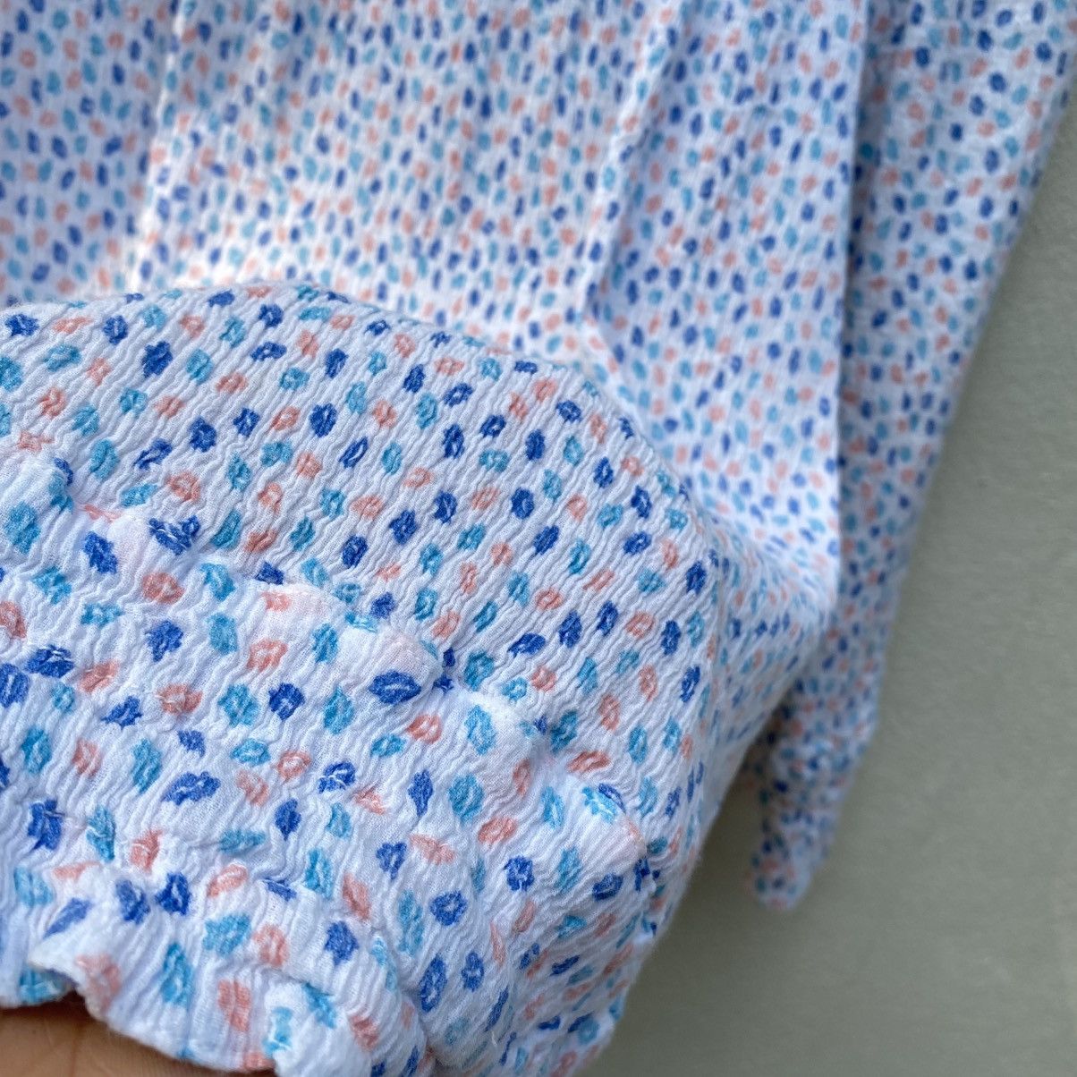 Tsumori Chisato TSUMORI CHISATO Pastel Petals Tie-Hem Blouse Size XS / US 0-2 / IT 36-38 - 9 Thumbnail