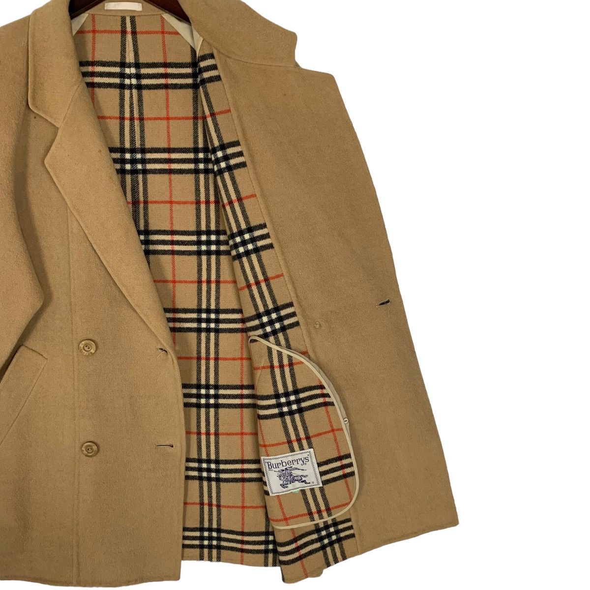 Burberry × Vintage Vintage Burberry Nova Check Wool Jacket Size M / US 6-8 / IT 42-44 - 8 Thumbnail