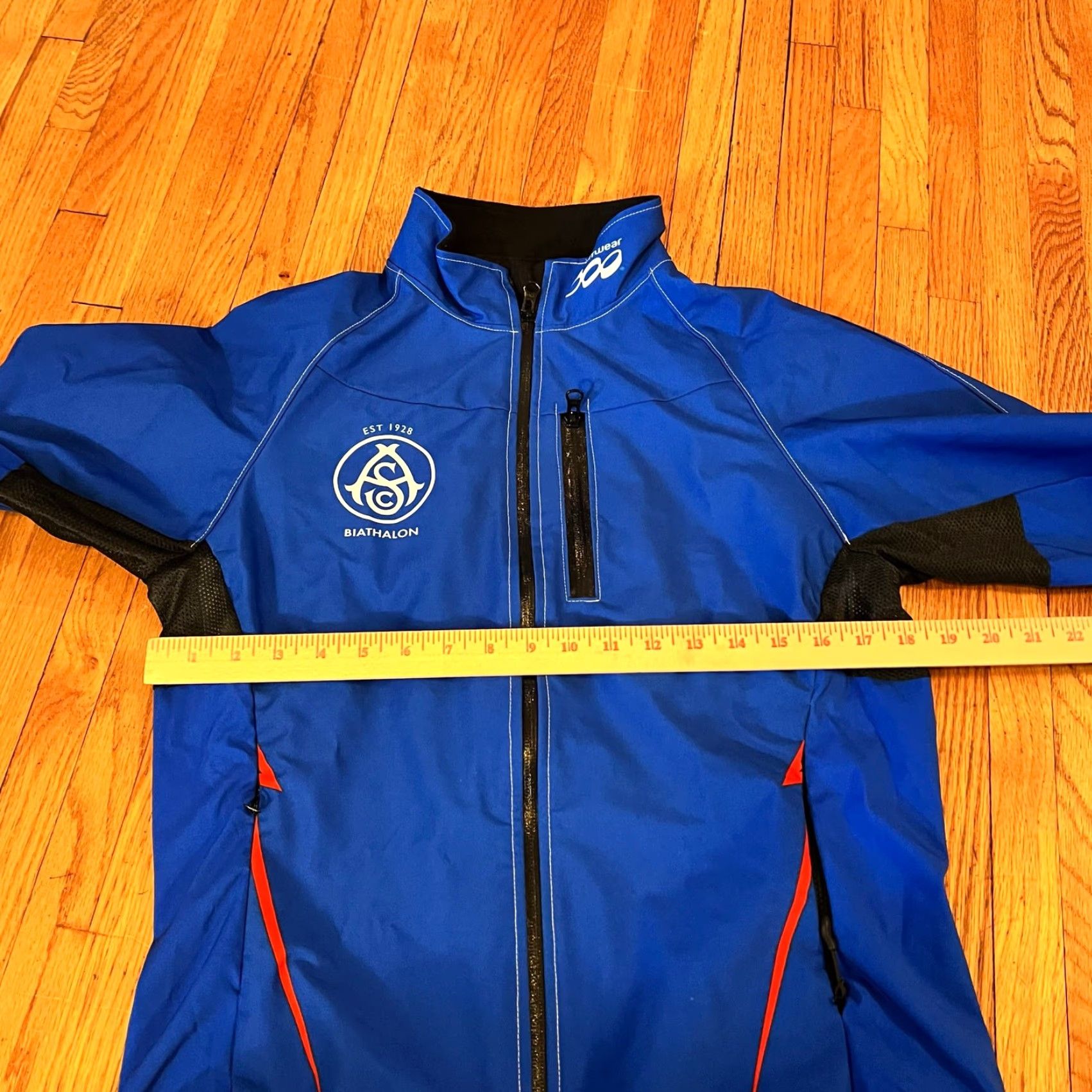 Vintage Podium Wear Jacket Womens Medium Biathalon ASC Zip Performance Blue Coat Track Jacket Womens M Blue ASC Zip Biathalon Performance"} Size M / US 6-8 / IT 42-44 - 6 Thumbnail