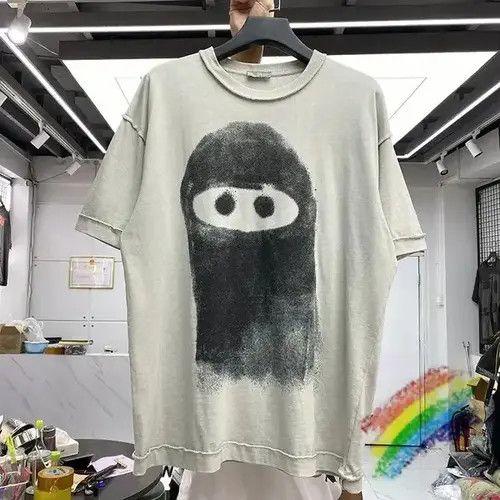 Individualized Shirts Mask Print Loose T Shirt Size US M / EU 48-50 / 2 - 1 Thumbnail