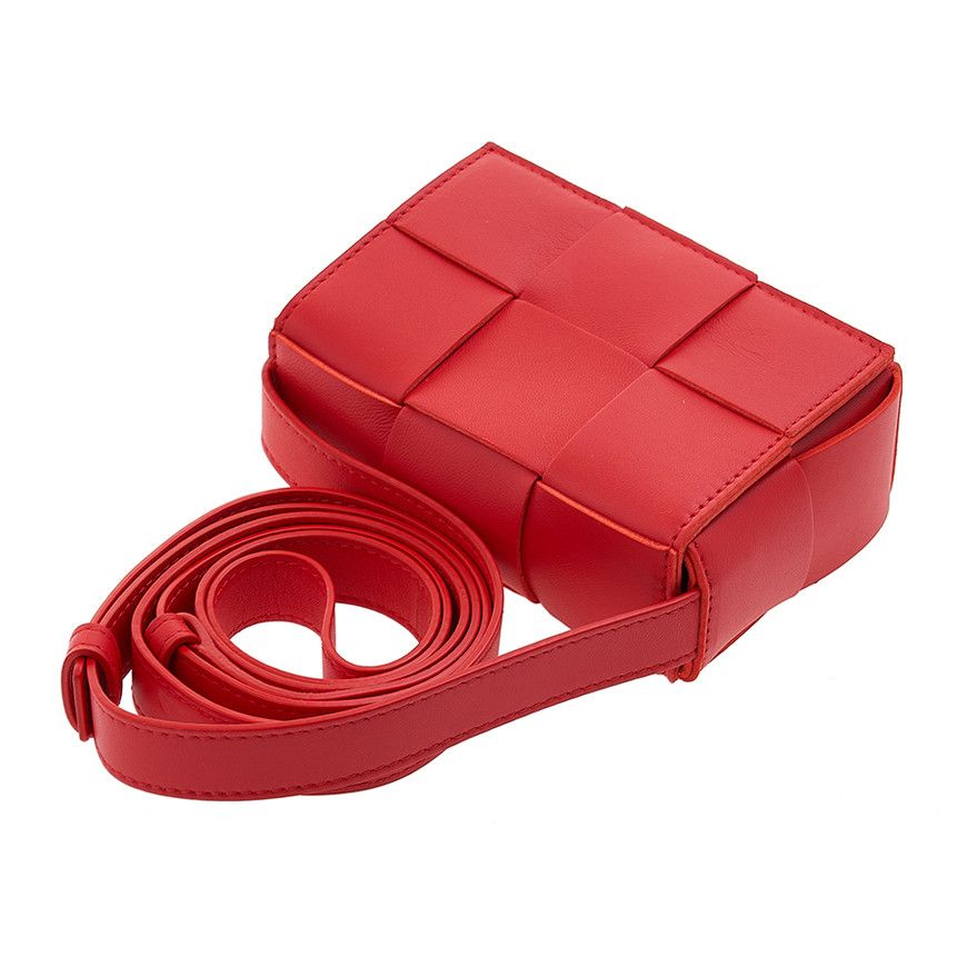Bottega Veneta o1n1vont1224 Size: OS / Candy Cassette Bag in Red Size ONE SIZE - 5 Thumbnail
