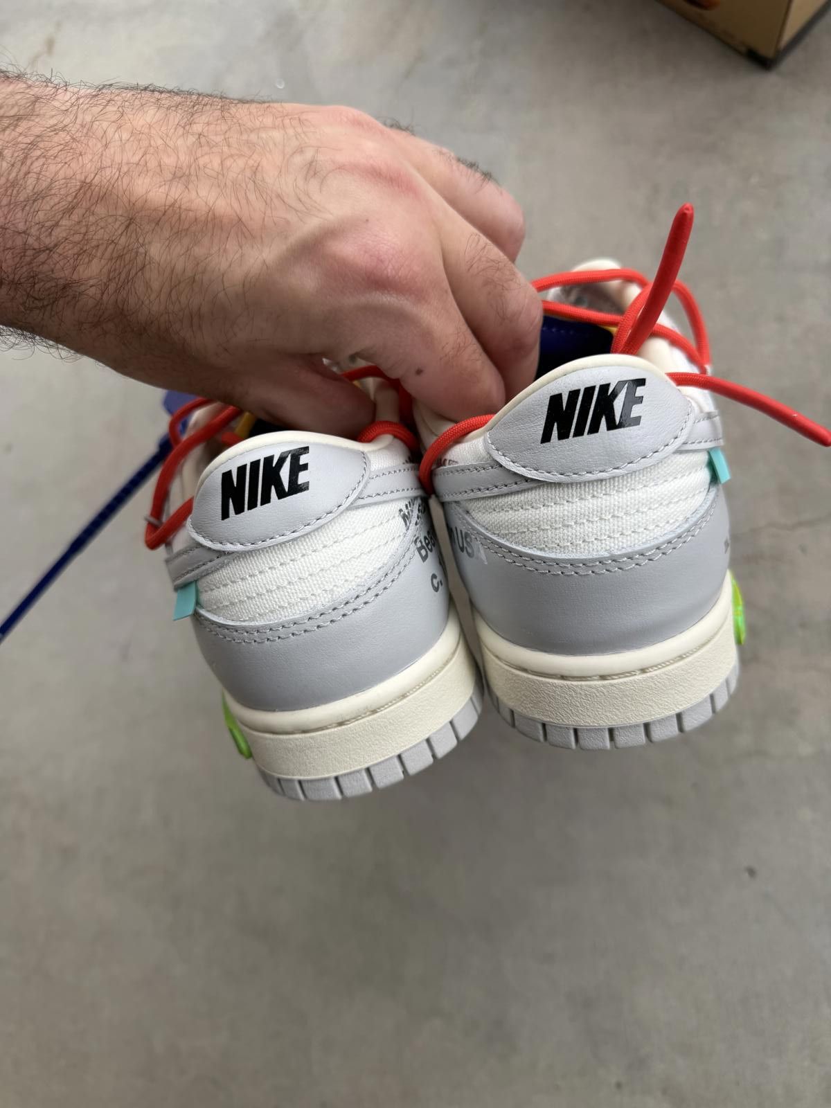 Nike Nike Dunk Low Off-White Lot 23 Size 8 DS OG All Size US 8 / EU 41 - 5 Thumbnail