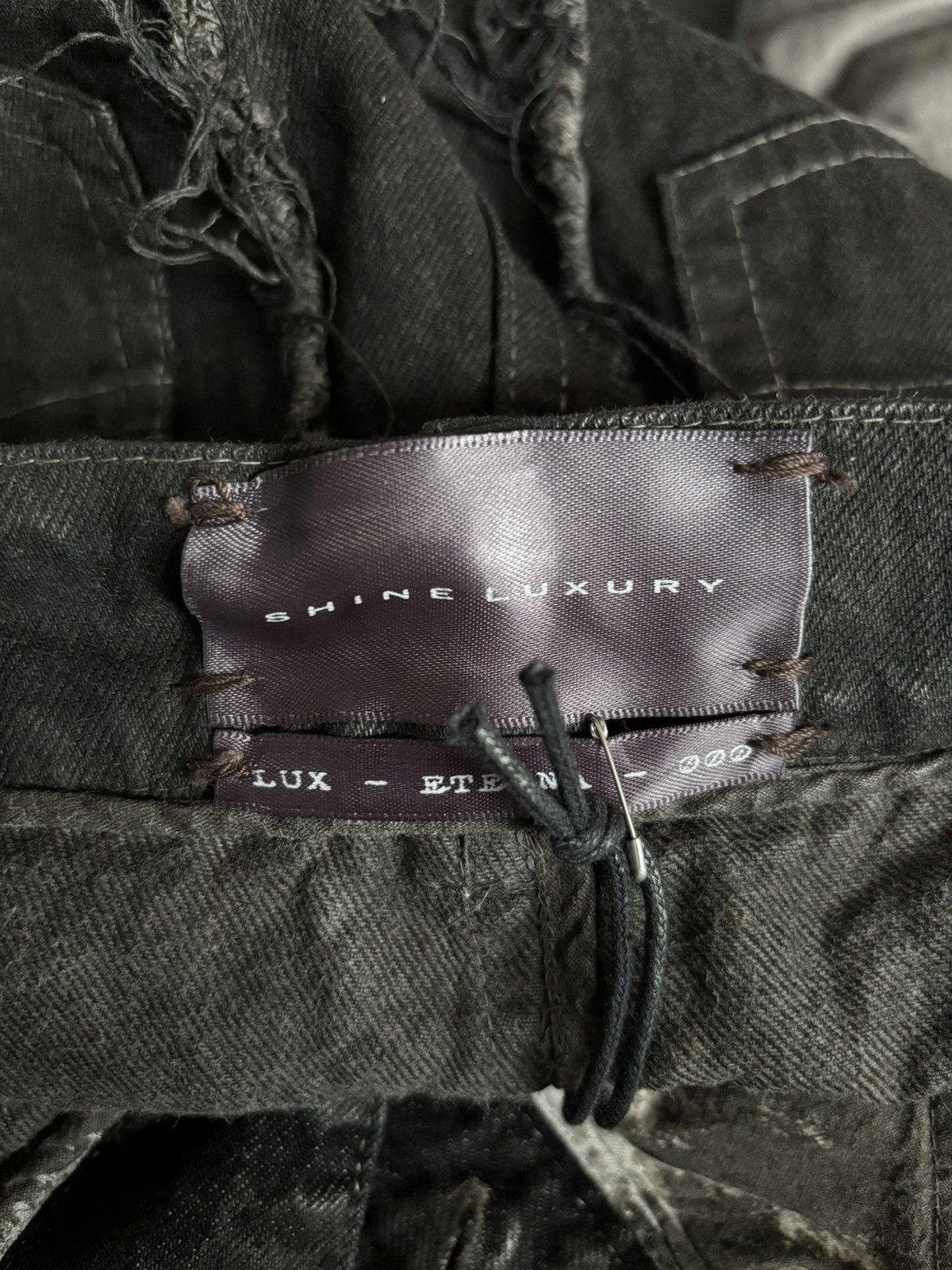 SHINE LUXURY SHINE LUXURY STUDIOS "MORGENSTAR" INSERTED FLARED PANTS Size US 32 / EU 48 - 8 Thumbnail