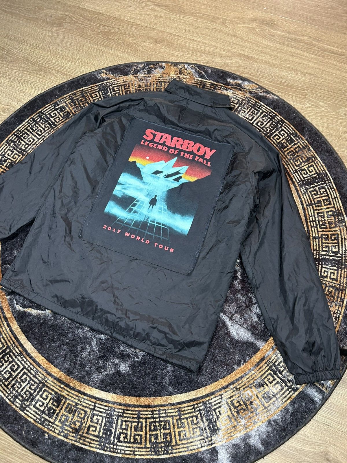 The Weeknd × Vintage Kurtka The Weeknd Coach Jacket Starboy Global Tour 2017 Size US L / EU 52-54 / 3 - 3 Thumbnail