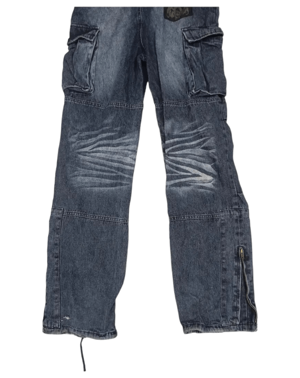 LOWBOX LOWBOX Tactical Multipocket Punk Style Overall Jeans Size US 34 / EU 50 - 21 Thumbnail
