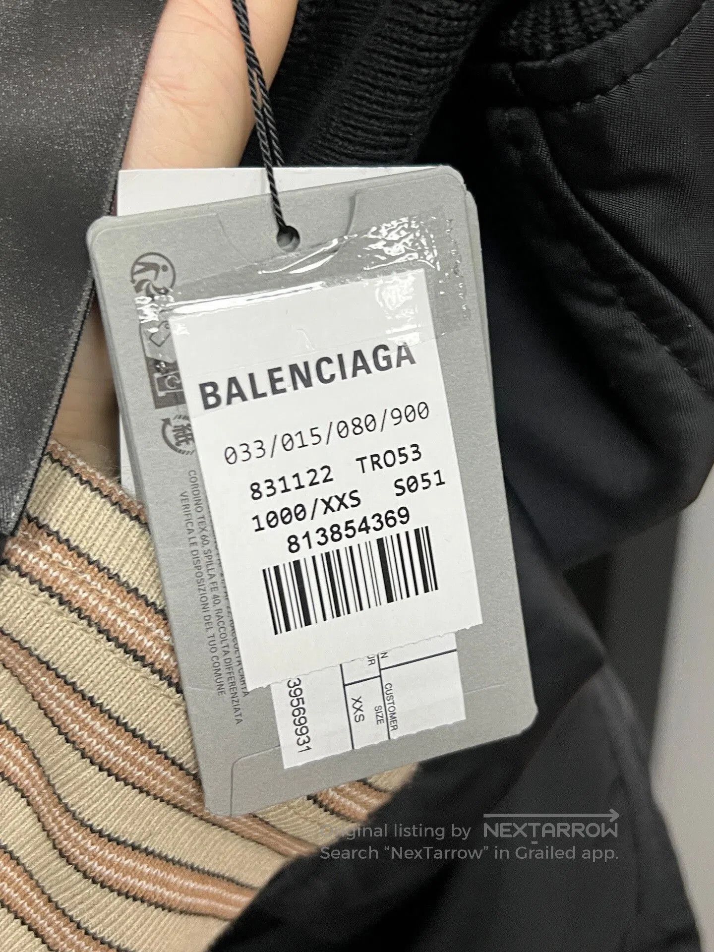 Balenciaga balenciaga bomber jacket with united logo. Size US XXS / EU 40 - 3 Thumbnail