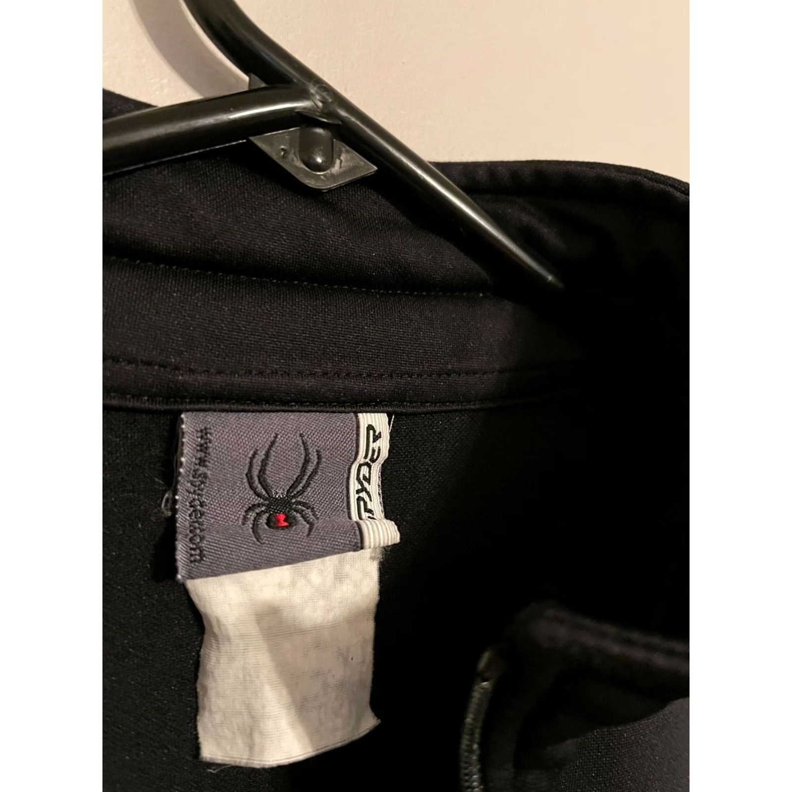 Spyder Spyder Ski Pullover Jacket 1/4 Quarter Zip Black Lightweight Men's Small S Size US S / EU 44-46 / 1 - 4 Thumbnail