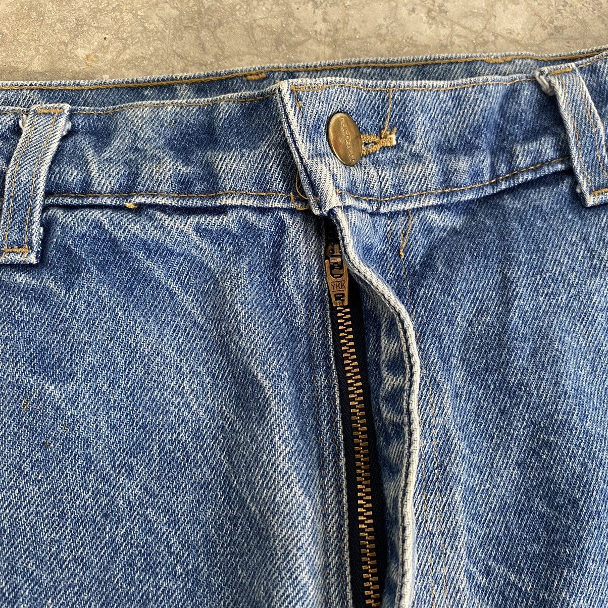 Carhartt Vintage Carhartt Faded Blue Carpenter Work Denim Jeans Size US 32 / EU 48 - 13 Thumbnail