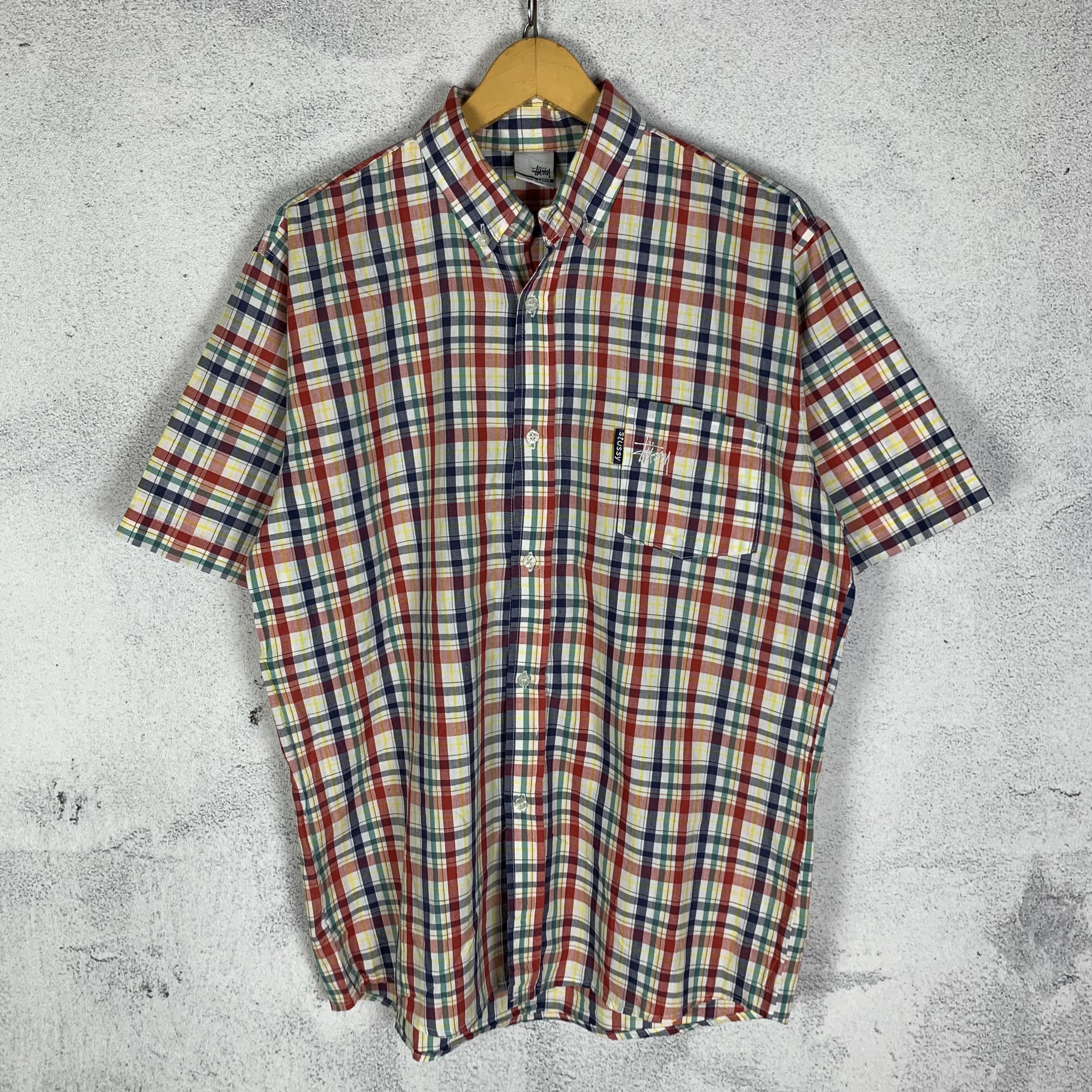 Stussy Stussy Matthew Printed Plaid Shirt SS24 | Grailed