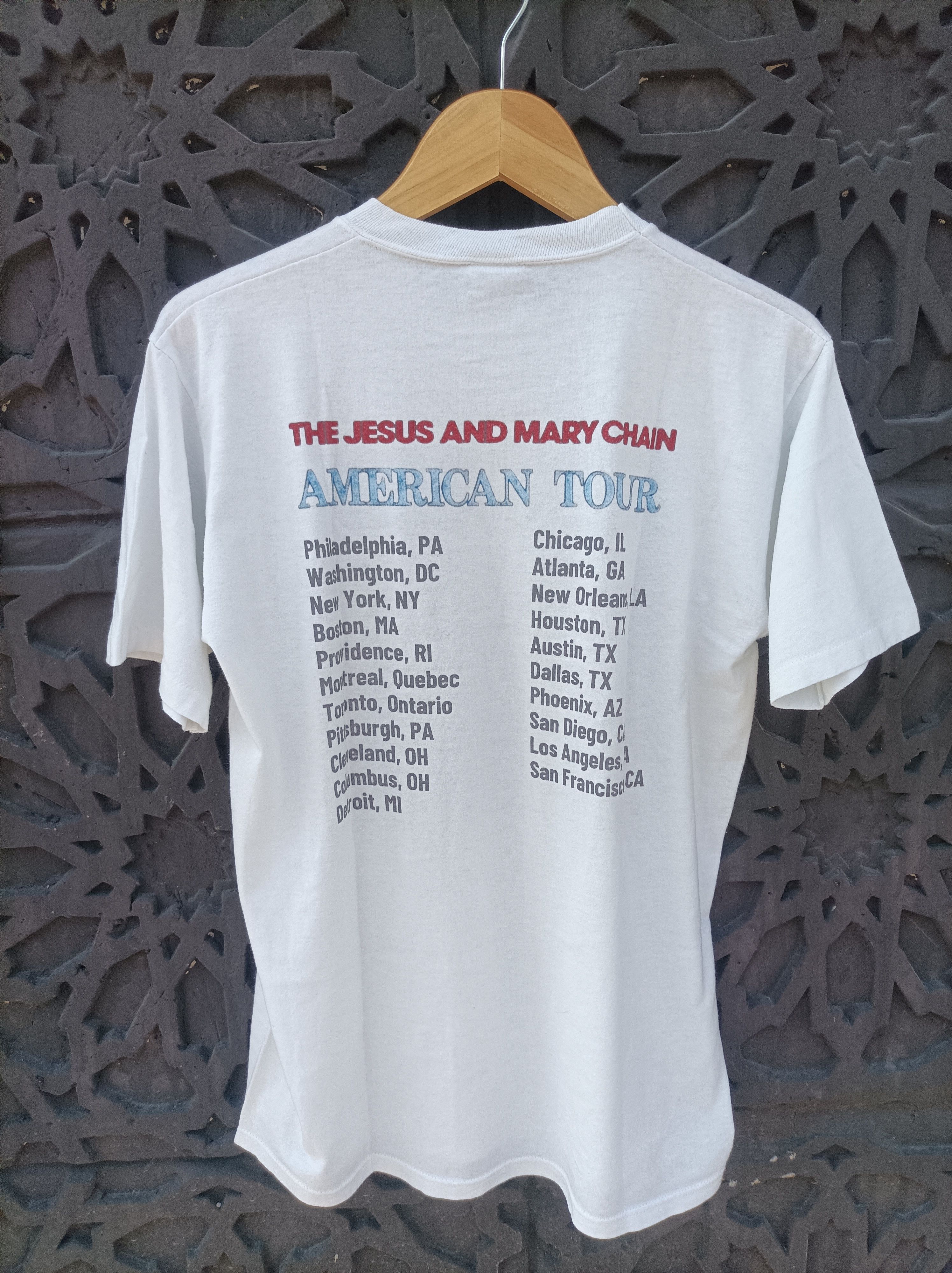 Band Tees The jesus and mary chain tour 87 Size US L / EU 52-54 / 3 - 5 Thumbnail