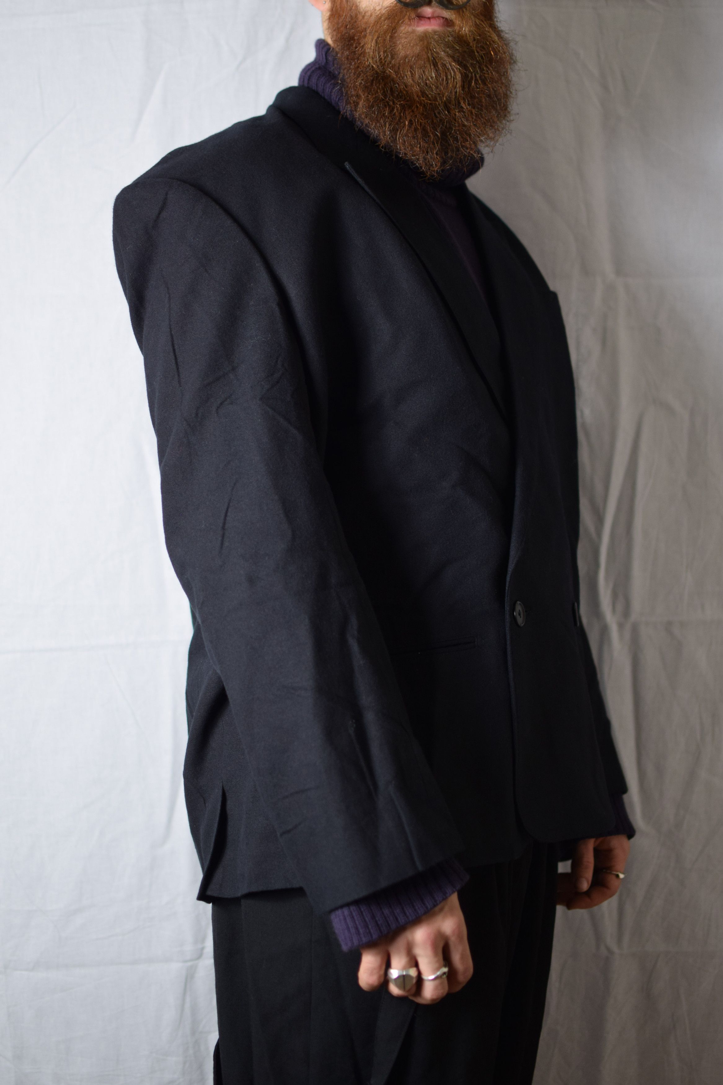 Yohji Yamamoto YYPH Archive Double-Breasted Blazer Size 52R - 6 Thumbnail