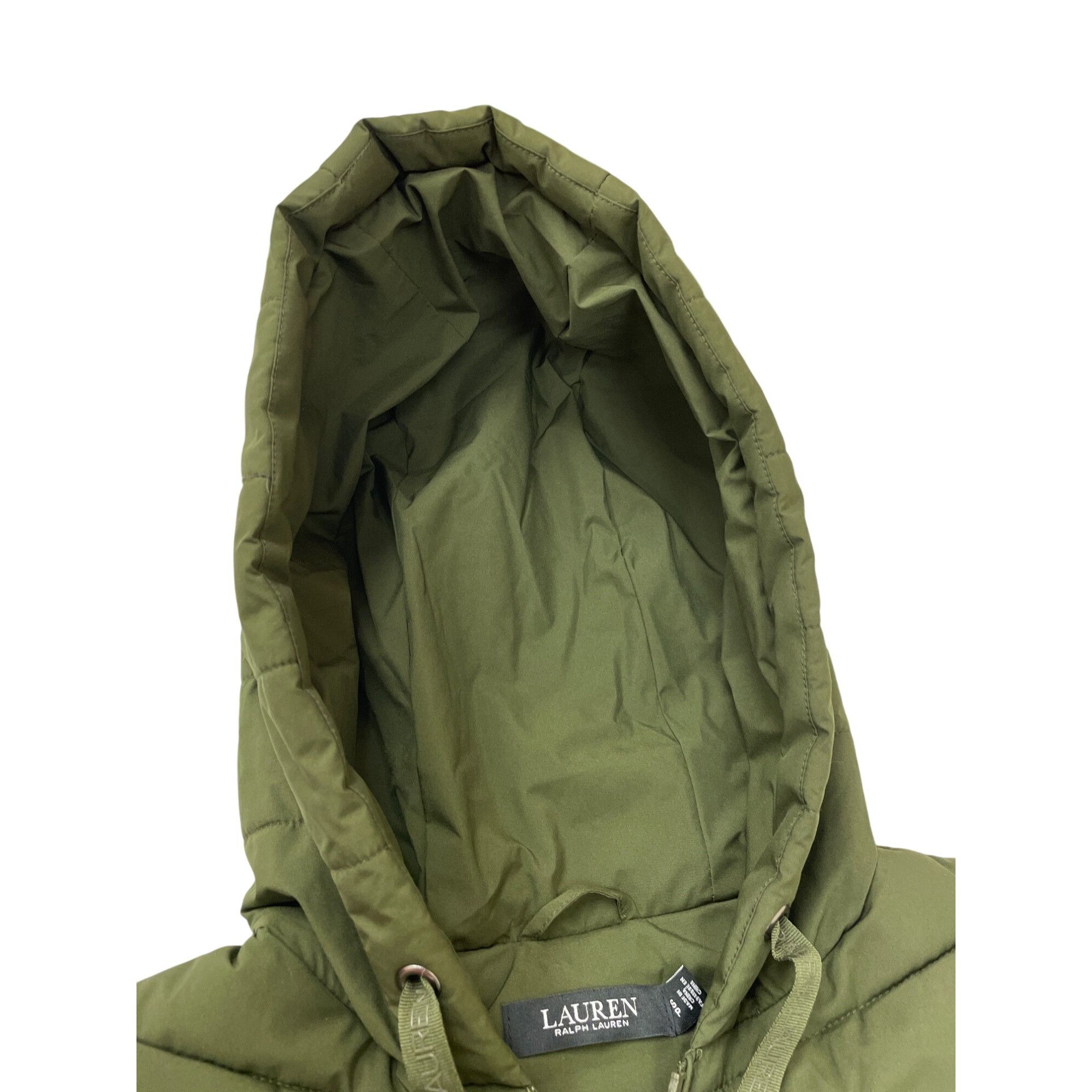 Lauren Ralph Lauren Ralph Lauren Lauren Womens Hooded Green Quilted Puffer Vest Size S / US 4 / IT 40 - 7 Thumbnail