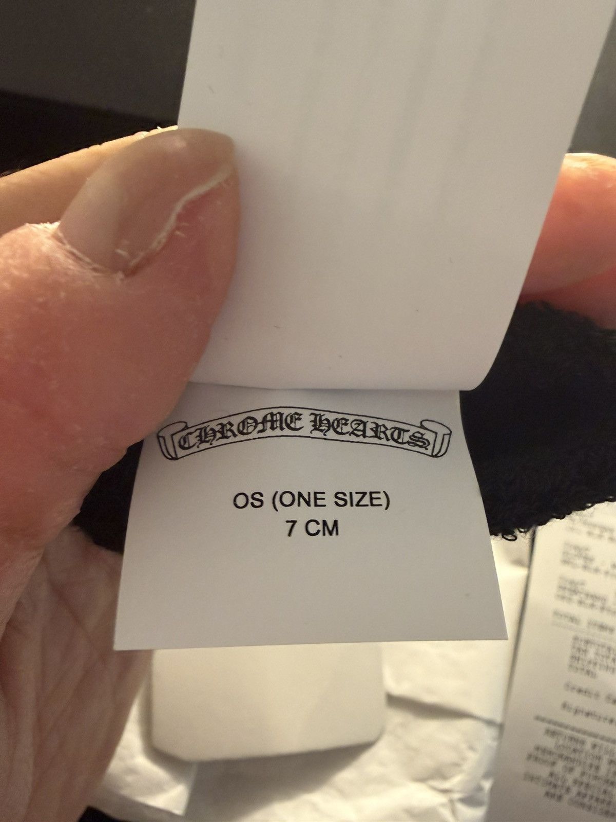 Chrome Hearts Chrome Hearts Zebra Hoc Cemetery Sweatband Size ONE SIZE - 4 Thumbnail