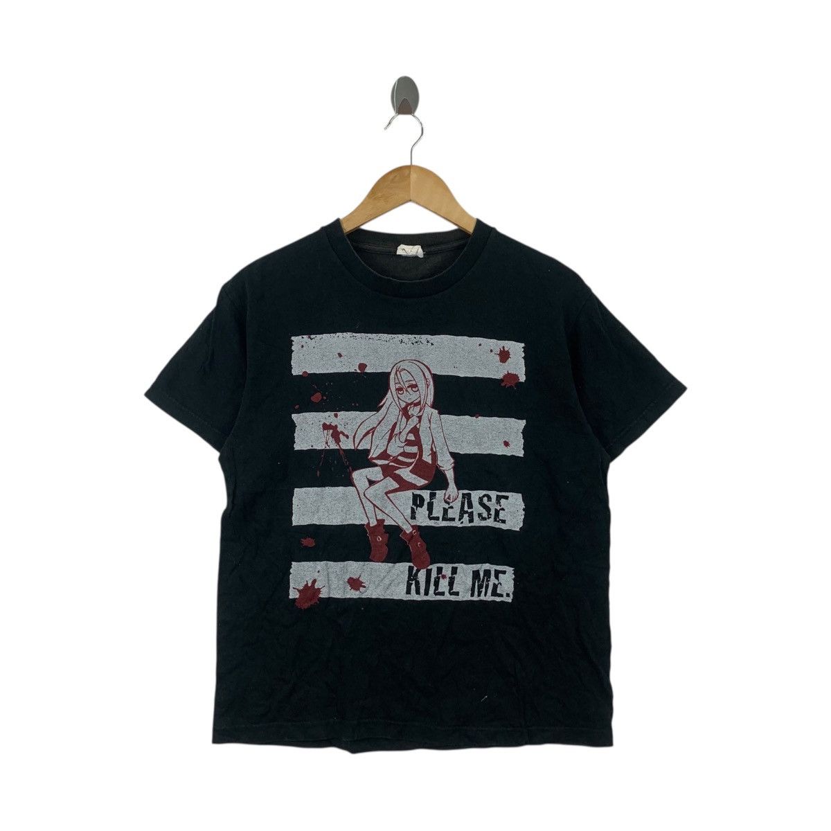 Anime SATSURIKU NO TENSHI Angels Of Death Game Tee Shirt Top Size US M / EU 48-50 / 2 - 1 Thumbnail