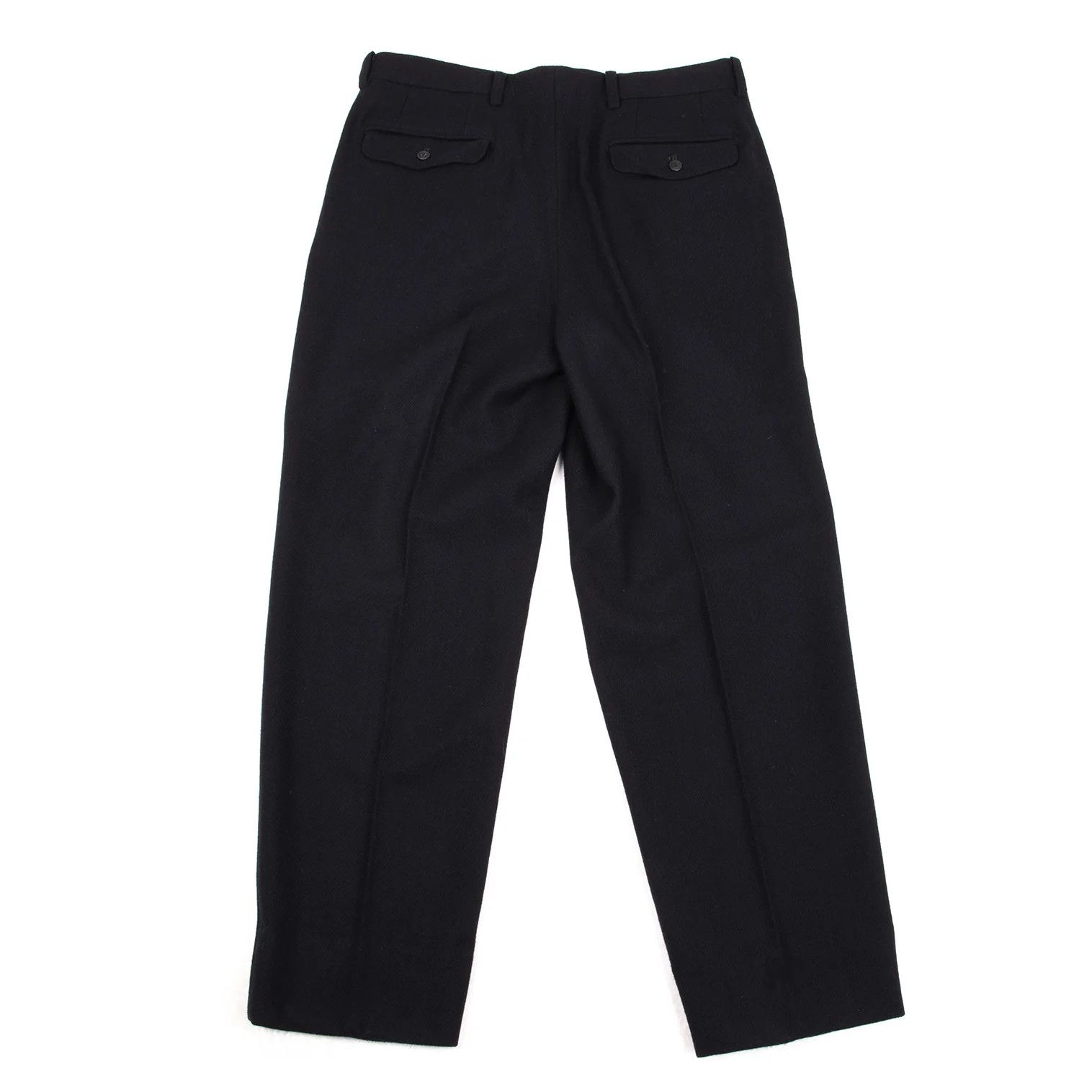 Issey Miyake Wool Design Set-Up in Navy, Size XL Size US 38 / EU 54 - 16 Thumbnail