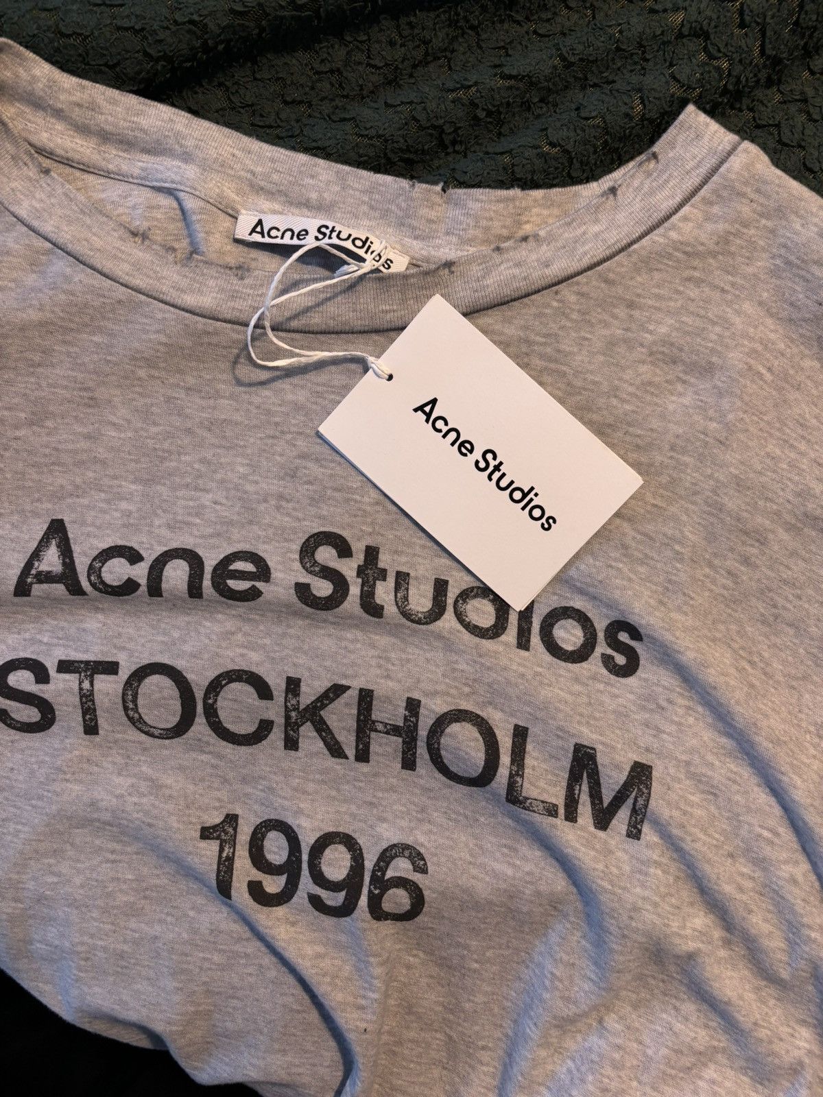 Acne Studios Acne Studios 1996 stockholm tee Size US XXL / EU 58 / 5 - 7 Thumbnail