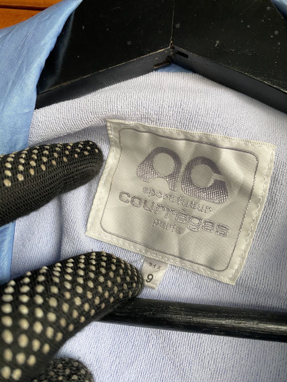 Courrèges Sport Futur Paris Lightweight Hooded Jacket