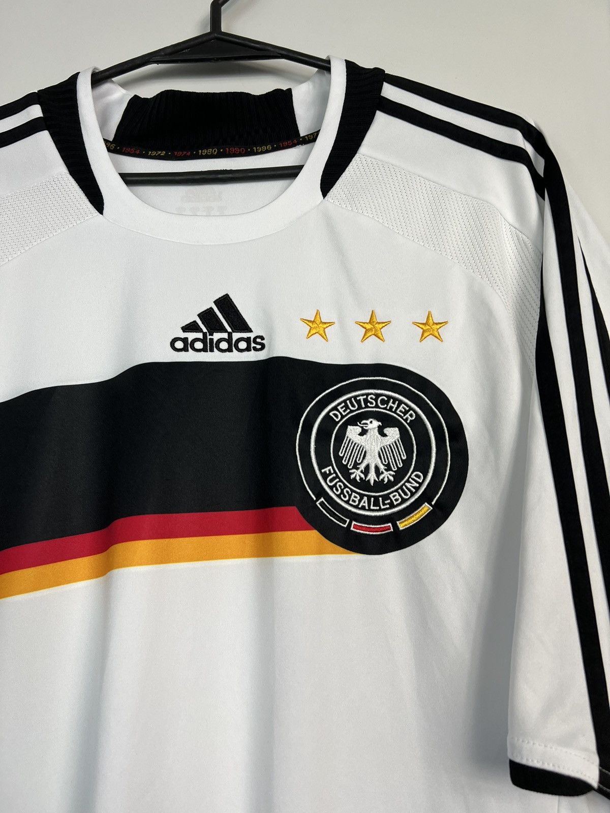 Adidas Adidas Germany 2009/2010 Soccer Jersey Size US XL / EU 56 / 4 - 2 Thumbnail
