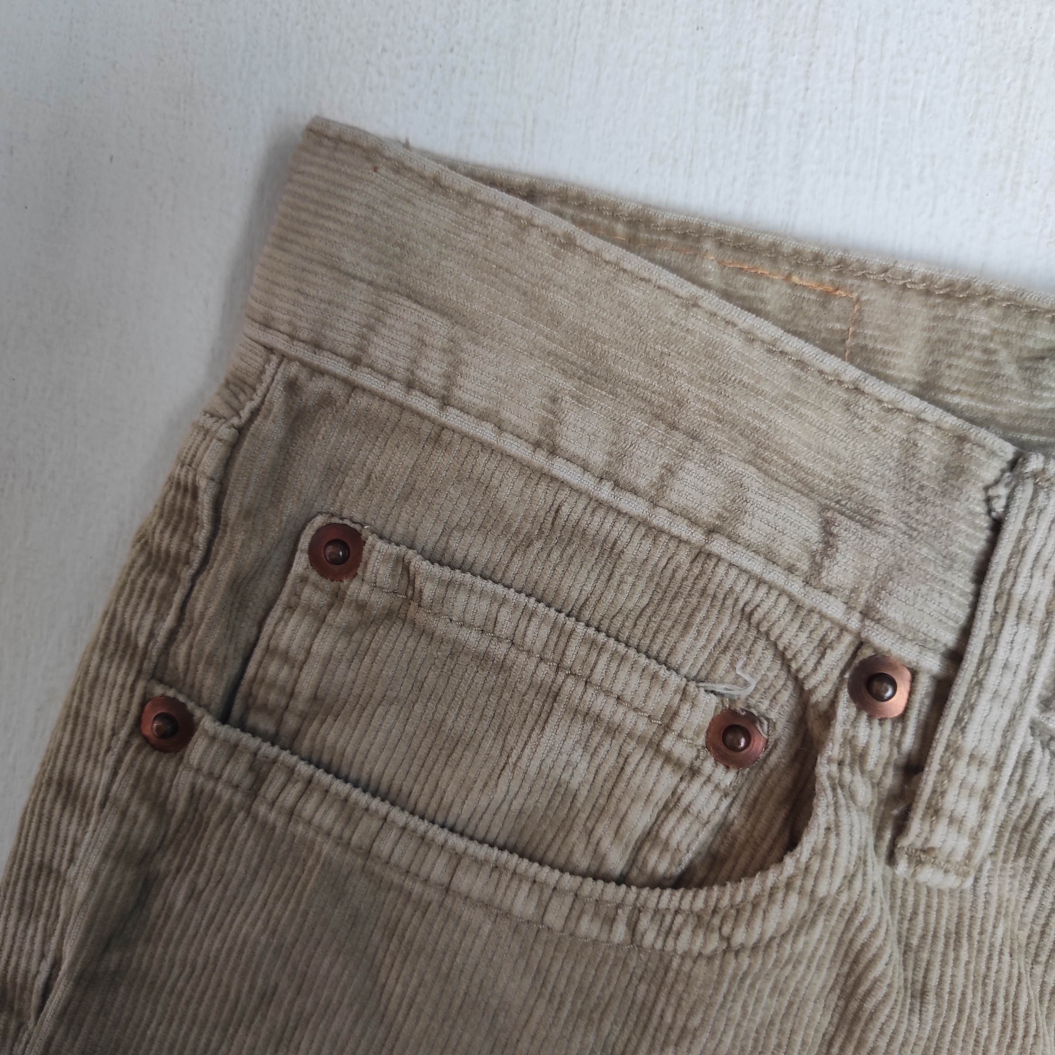 Japanese Brand Kapital Made Corduroy Flare Pants Size US 28 / EU 44 - 10 Thumbnail