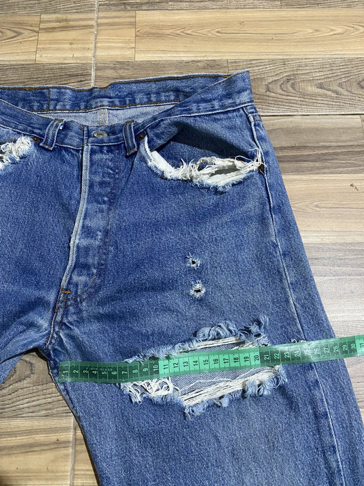Levi's × Levi's Vintage Clothing × Vintage VINTAGE LEVIS 501 365 DISTRESSED JEANS Size US 29 - 20 Thumbnail
