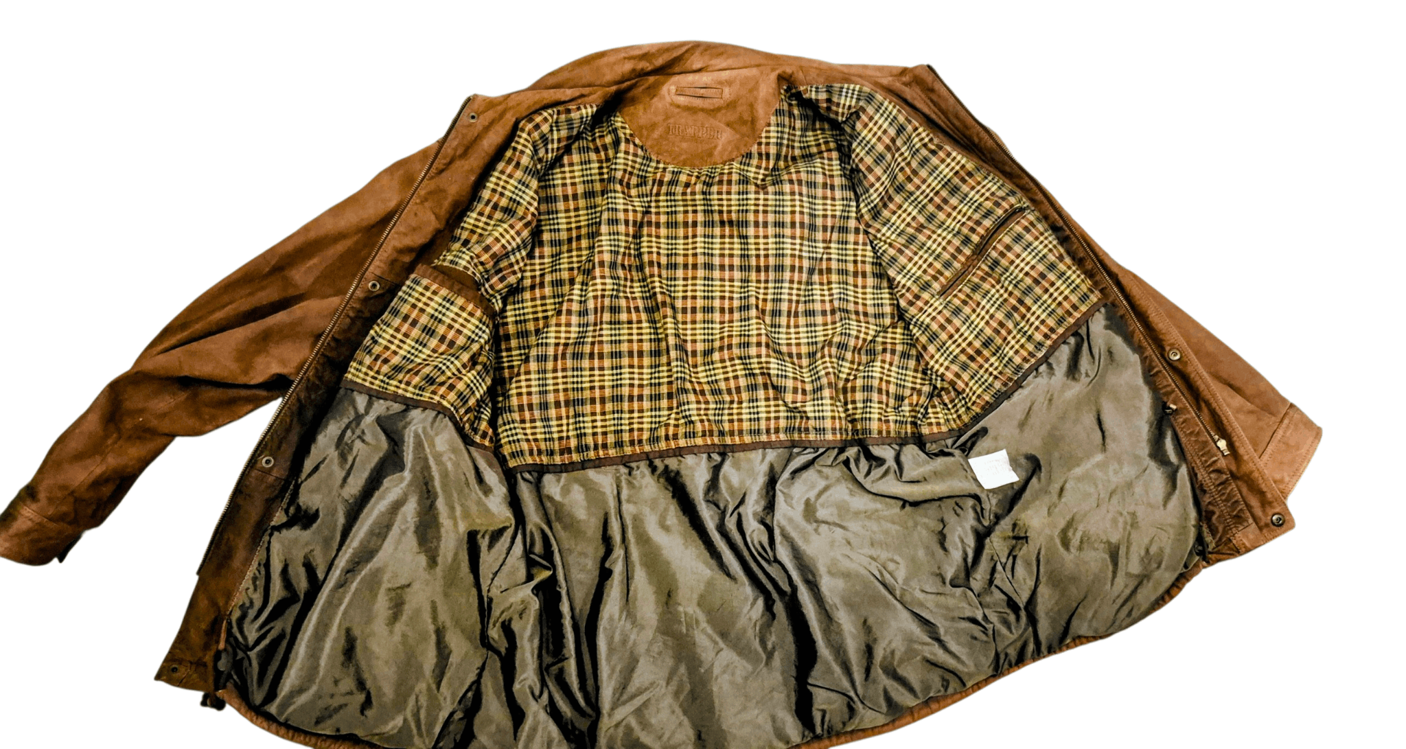Vintage Original Trapper Leatherwear Coat 3/4 Length XL